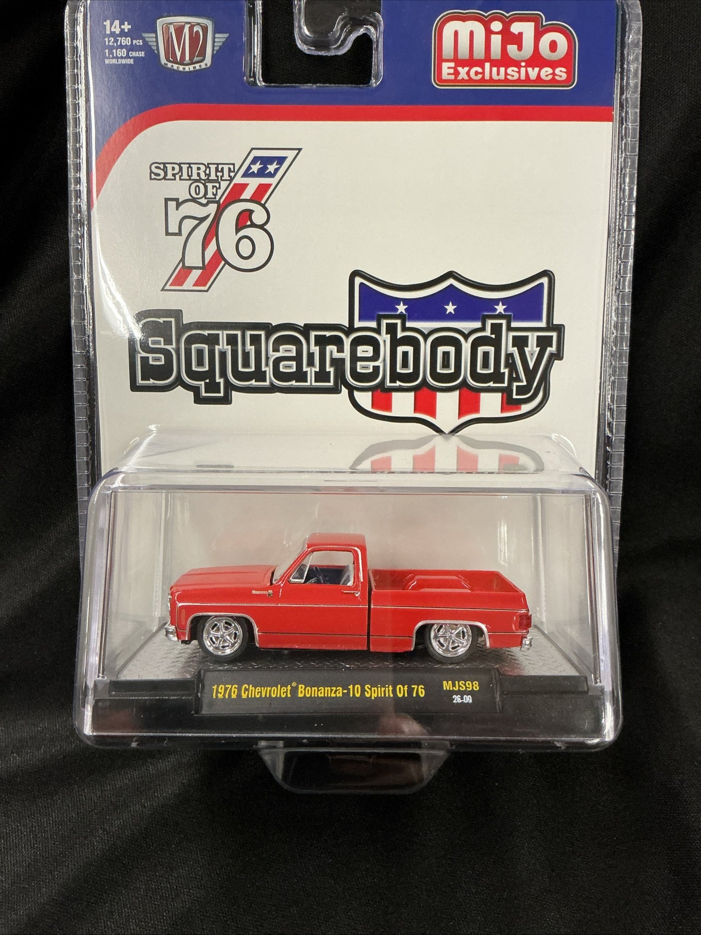 M2 MACHINES 1976 CHEVY SILVERADO BONANZA-10 SQUAREBODY USA MJS98