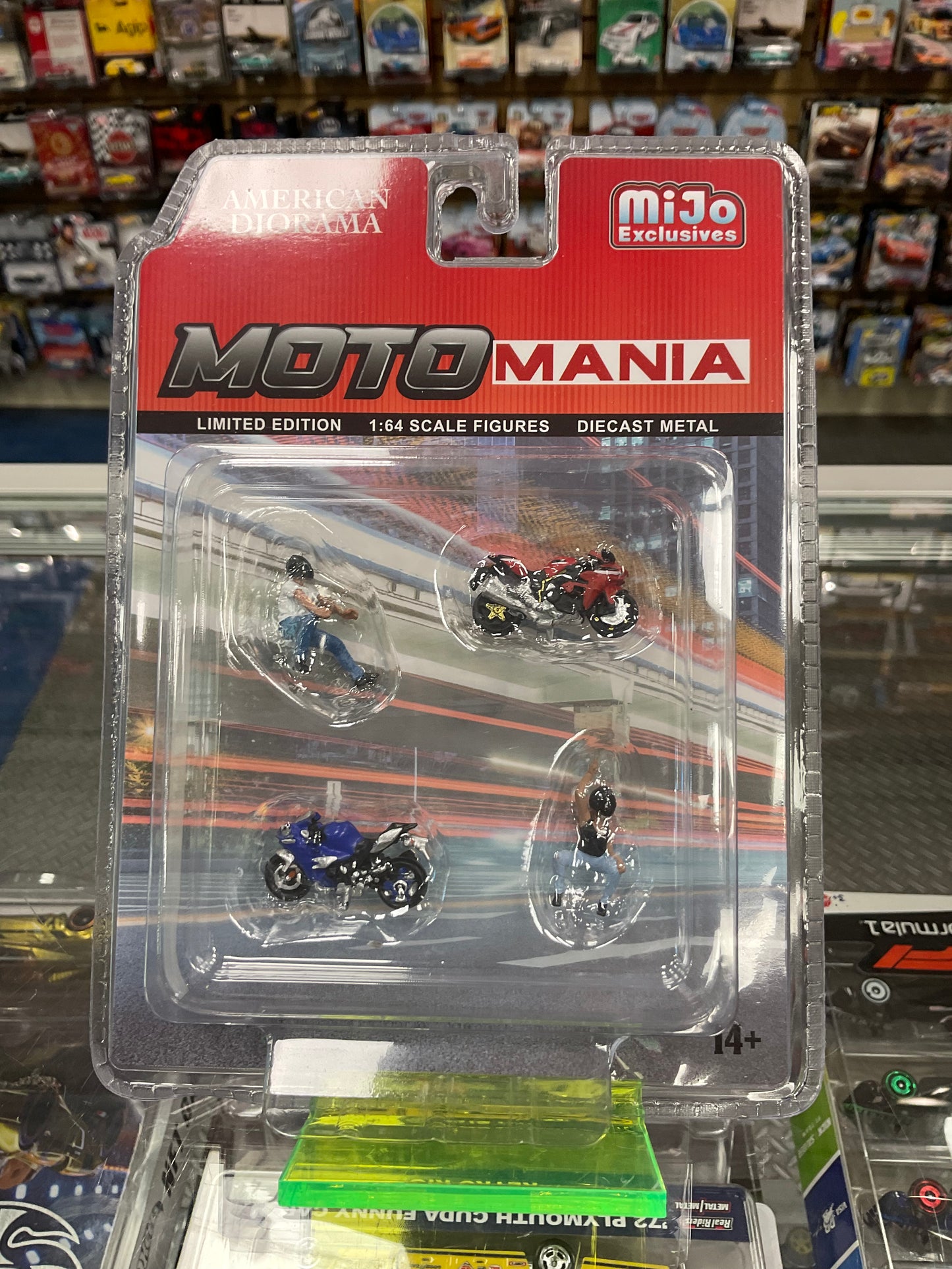American Diorama MiJo Exclusives MotoMania 1:64 Scale