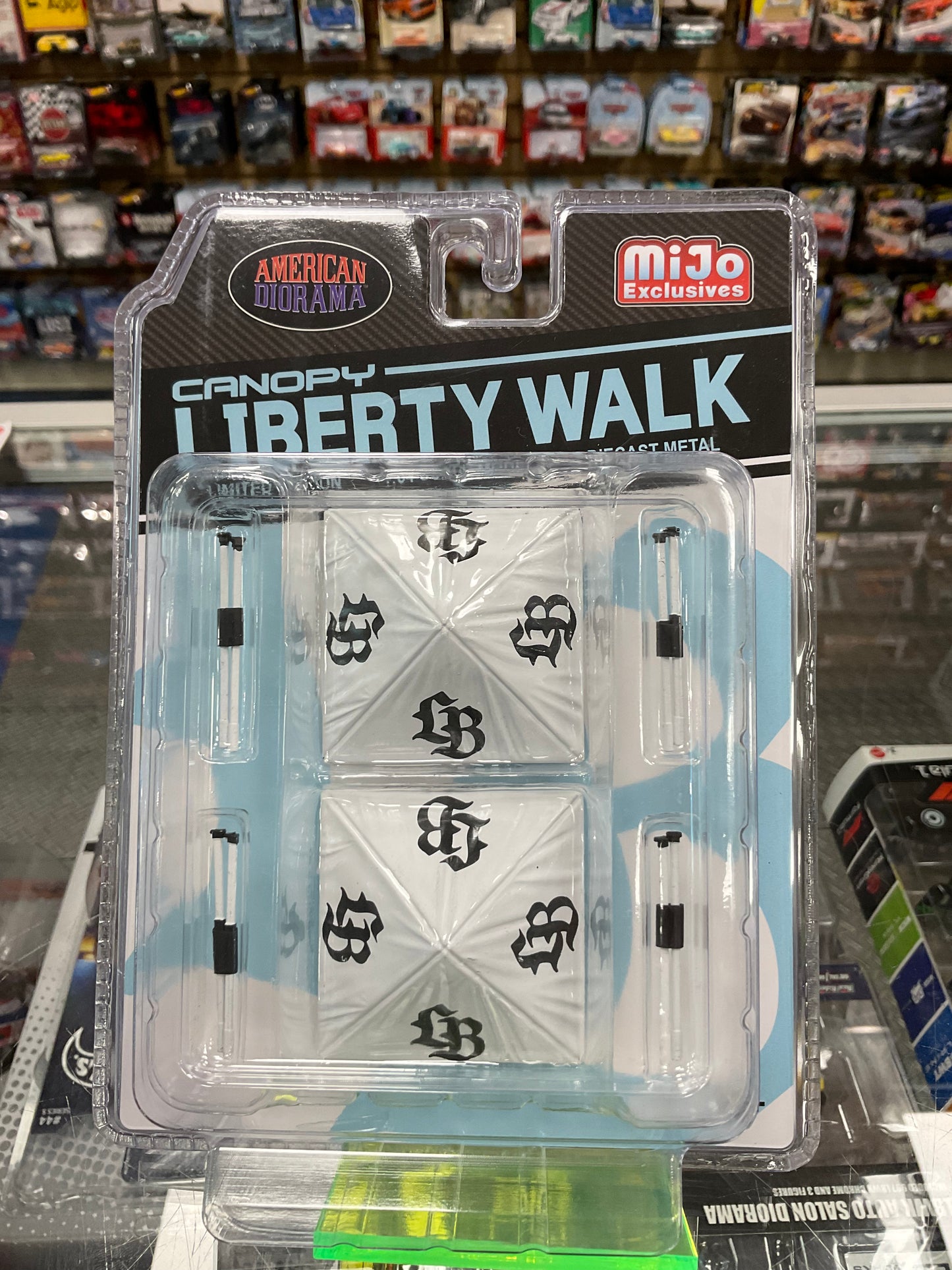 Canopy Liberty Walk American diorama MiJo Exclusives 1:64 Scale Models