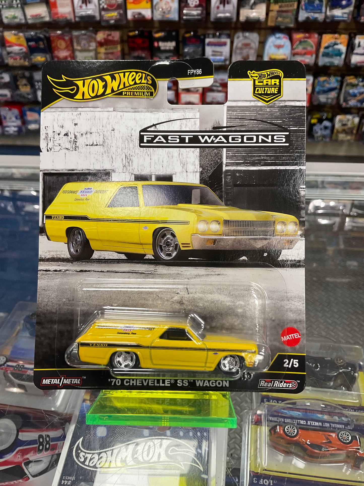 Hot Wheels premium car culture Fast Wagons set of 5