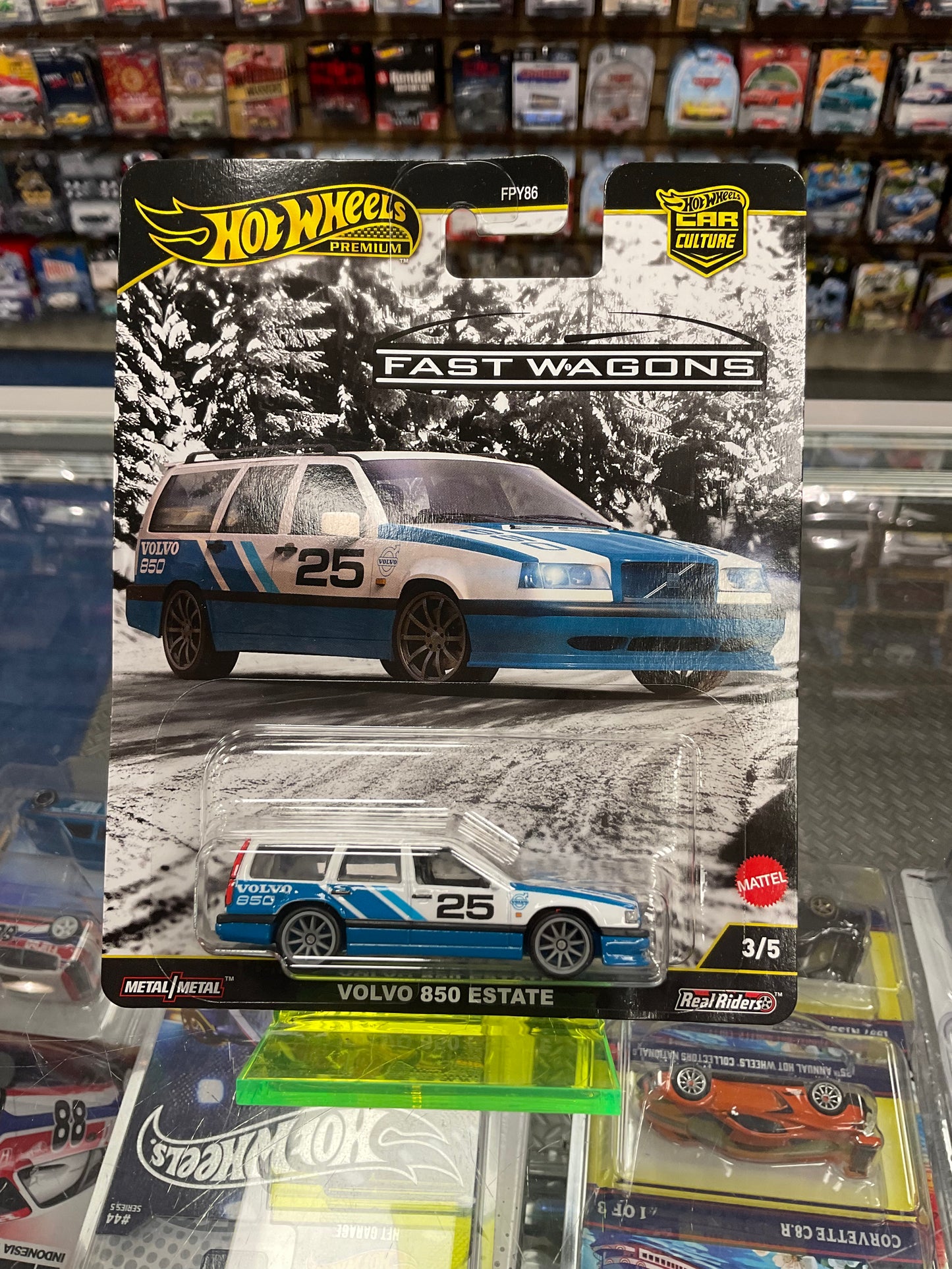 Hot Wheels premium car culture Fast Wagons set of 5
