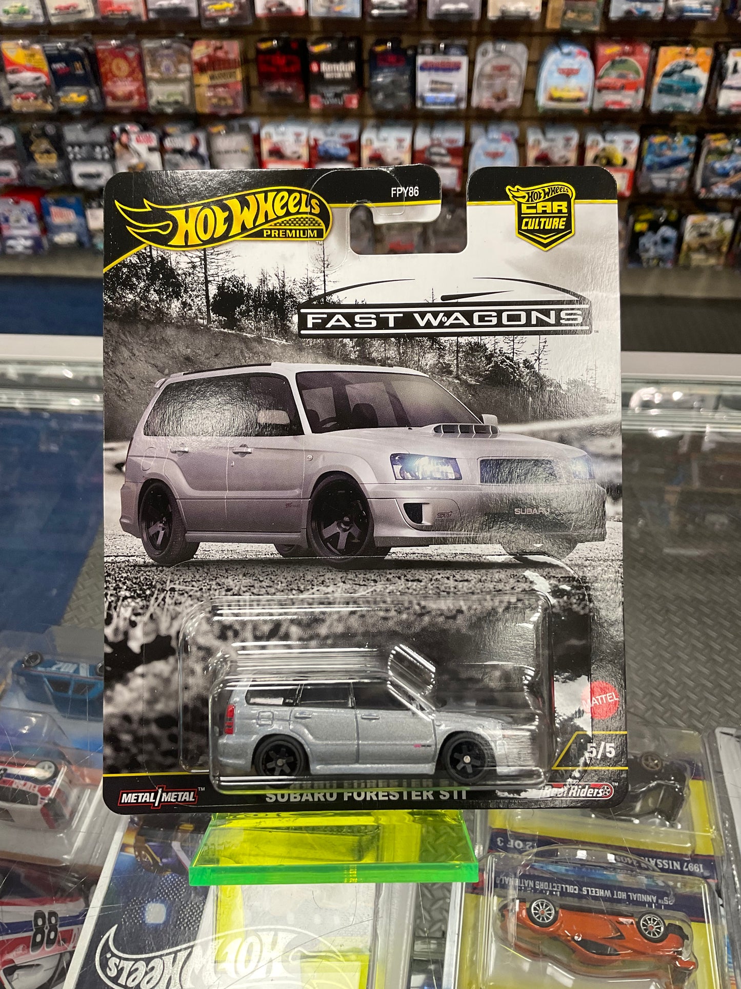 Hot Wheels premium car culture Fast Wagons set of 5