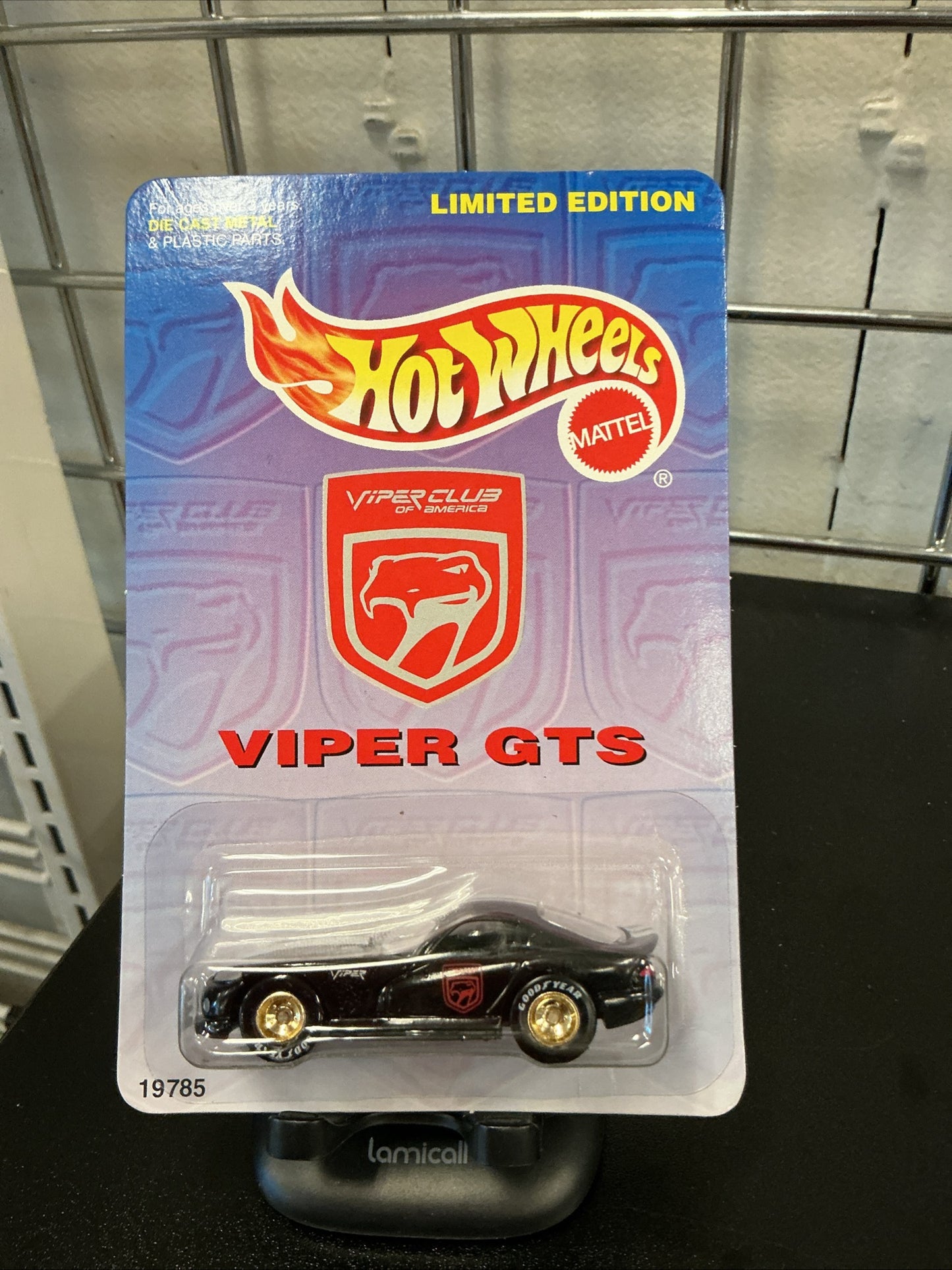 Hot Wheels VCA Viper Club of America Dodge Viper GTS 1997 19785 NRFP