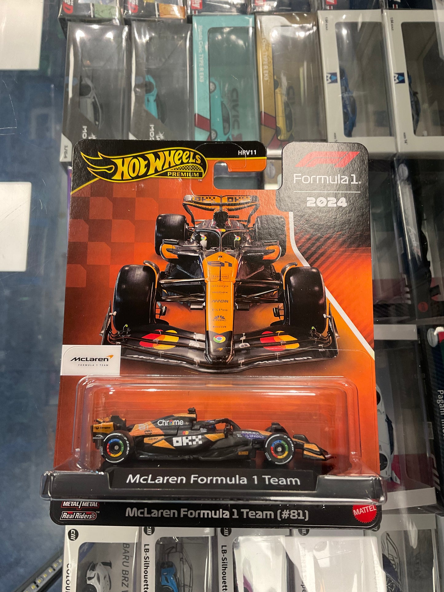 Hot Wheels Formula 1 2024 Set Of 6 2nd Release