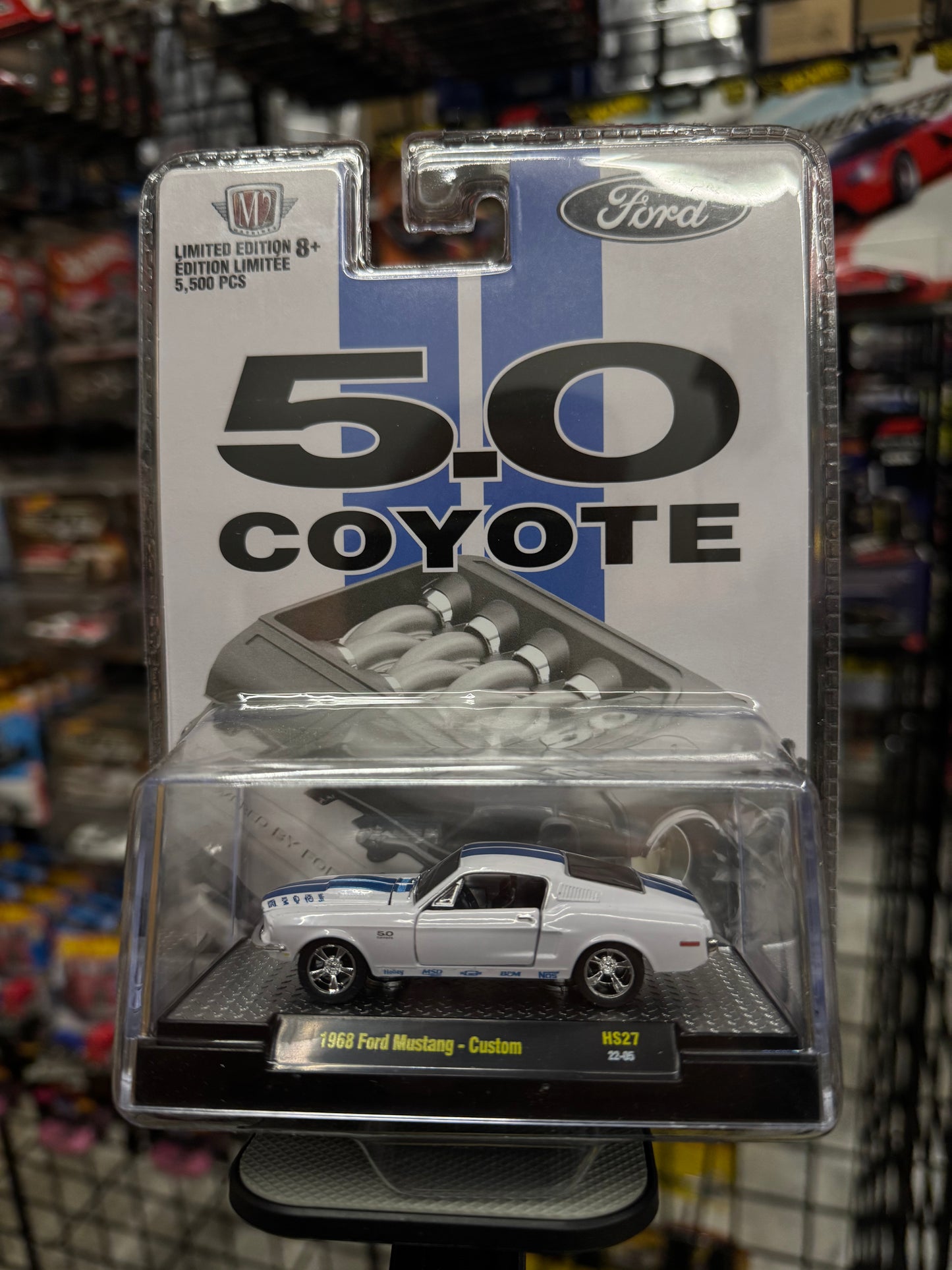 M2 Machines 1968 Ford Mustang - Custom 5.0 COYOTE HS27