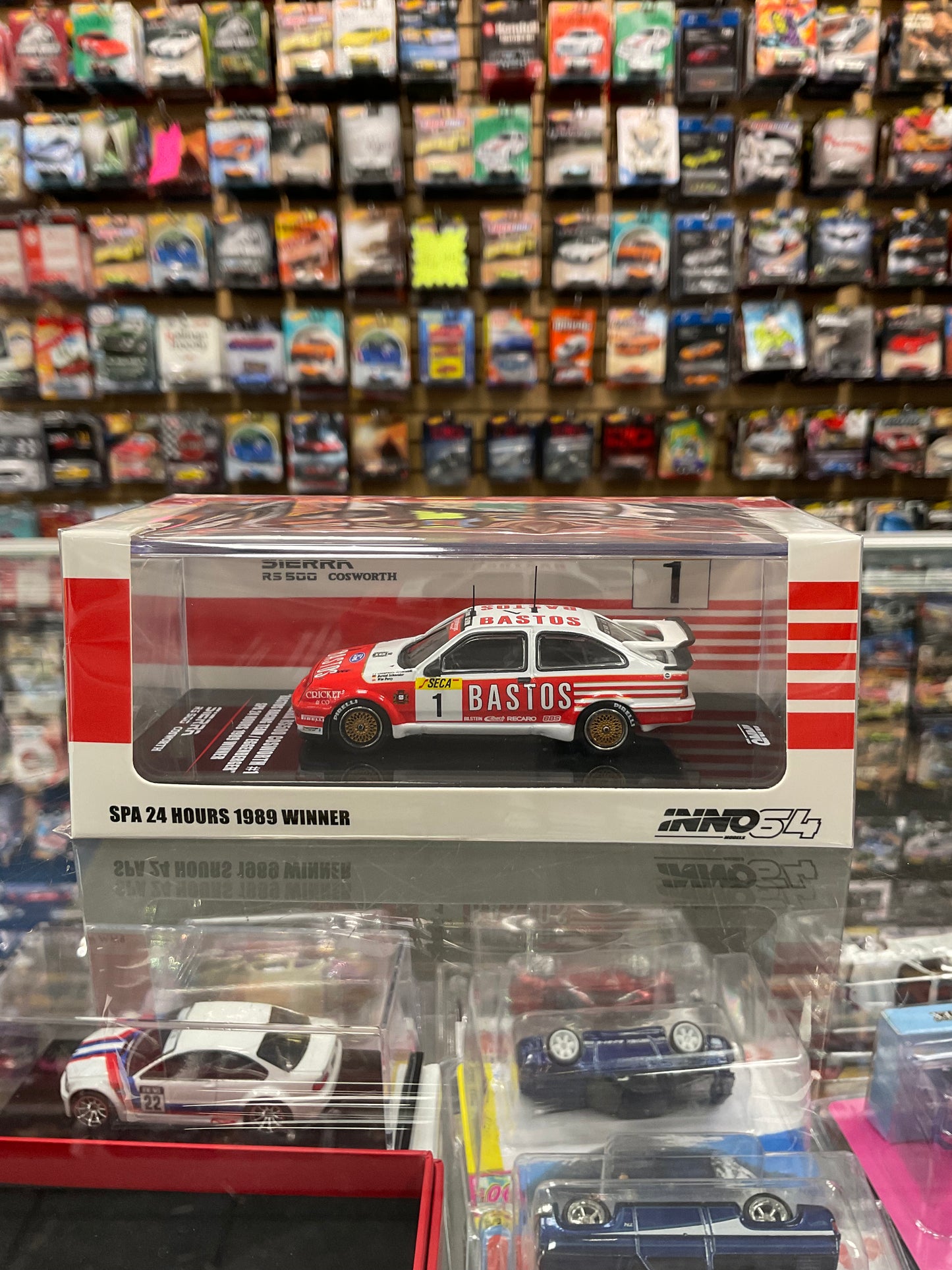 Inno64 Ford Sierra RS500 Cosworth #1 “Bastos Racing Team / Eggenberger” SPA 24 Hours 1989 Winner