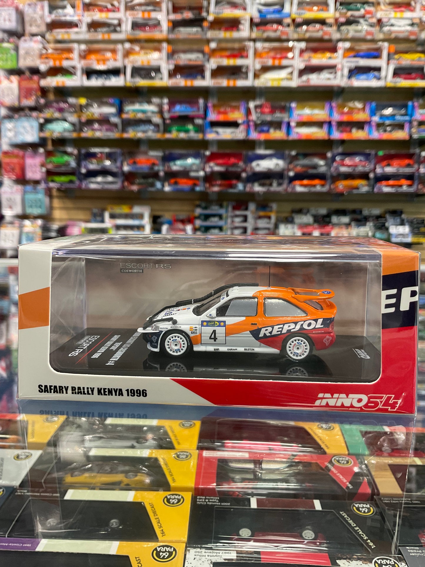 Inno64 Ford Escort RS Cosworth #4 “Repsol” Safary Rally Kenya 1996