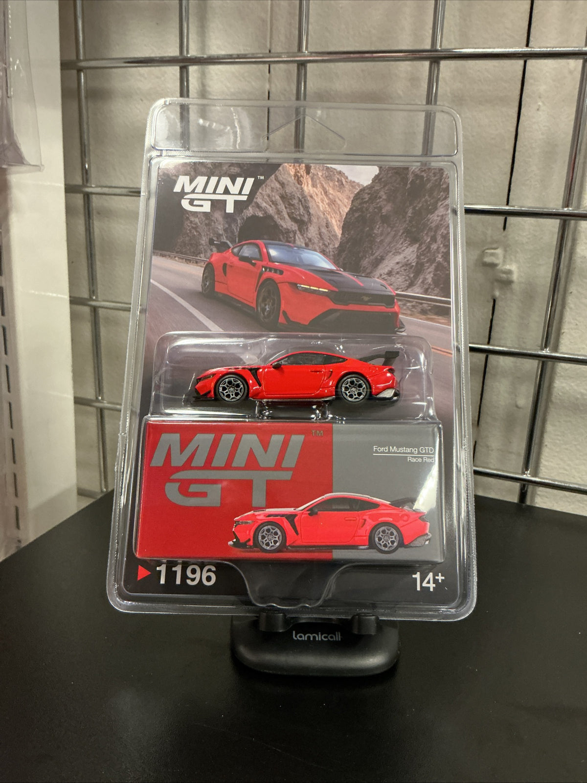 MINI GT FORD MUSTANG GTD (RACE RED)