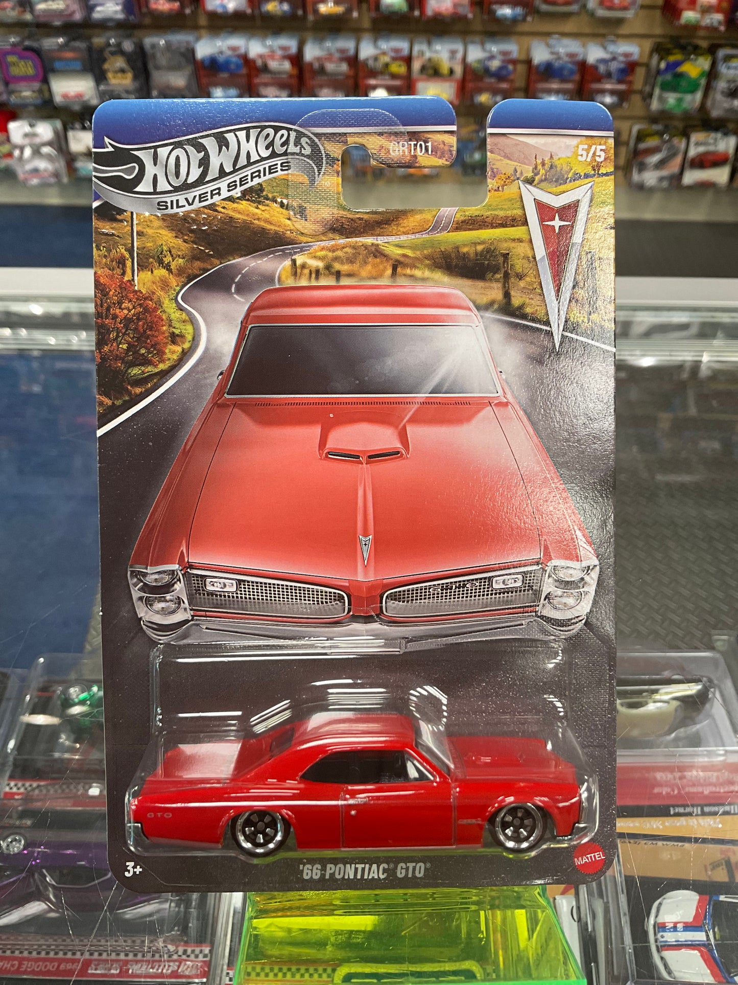 Hot Wheels Silver Series Pontiac Set of 5 from P
