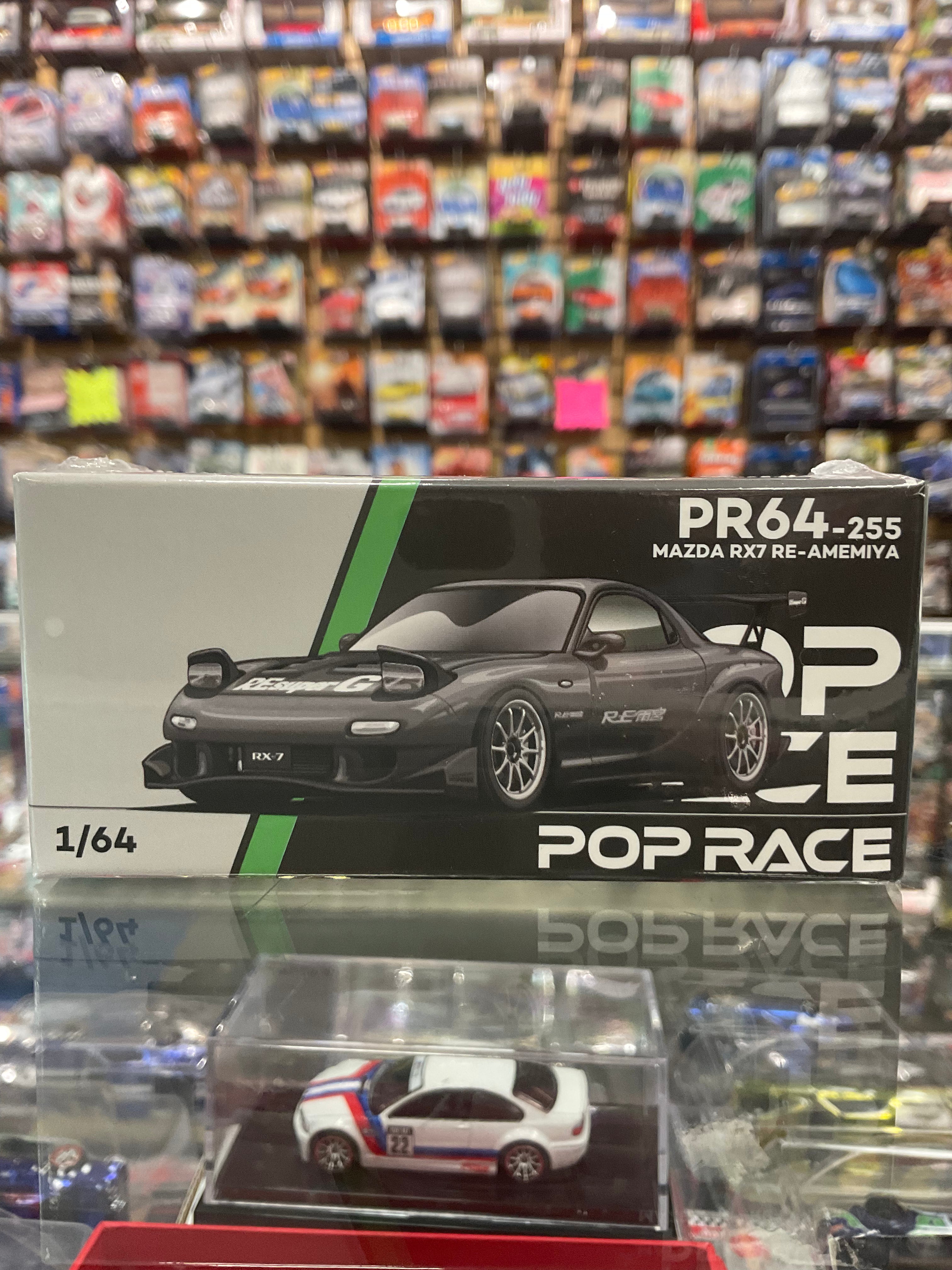 Pop Race PR64-255 MAZDA RX7 RE-AMEMIYA – Diecastz