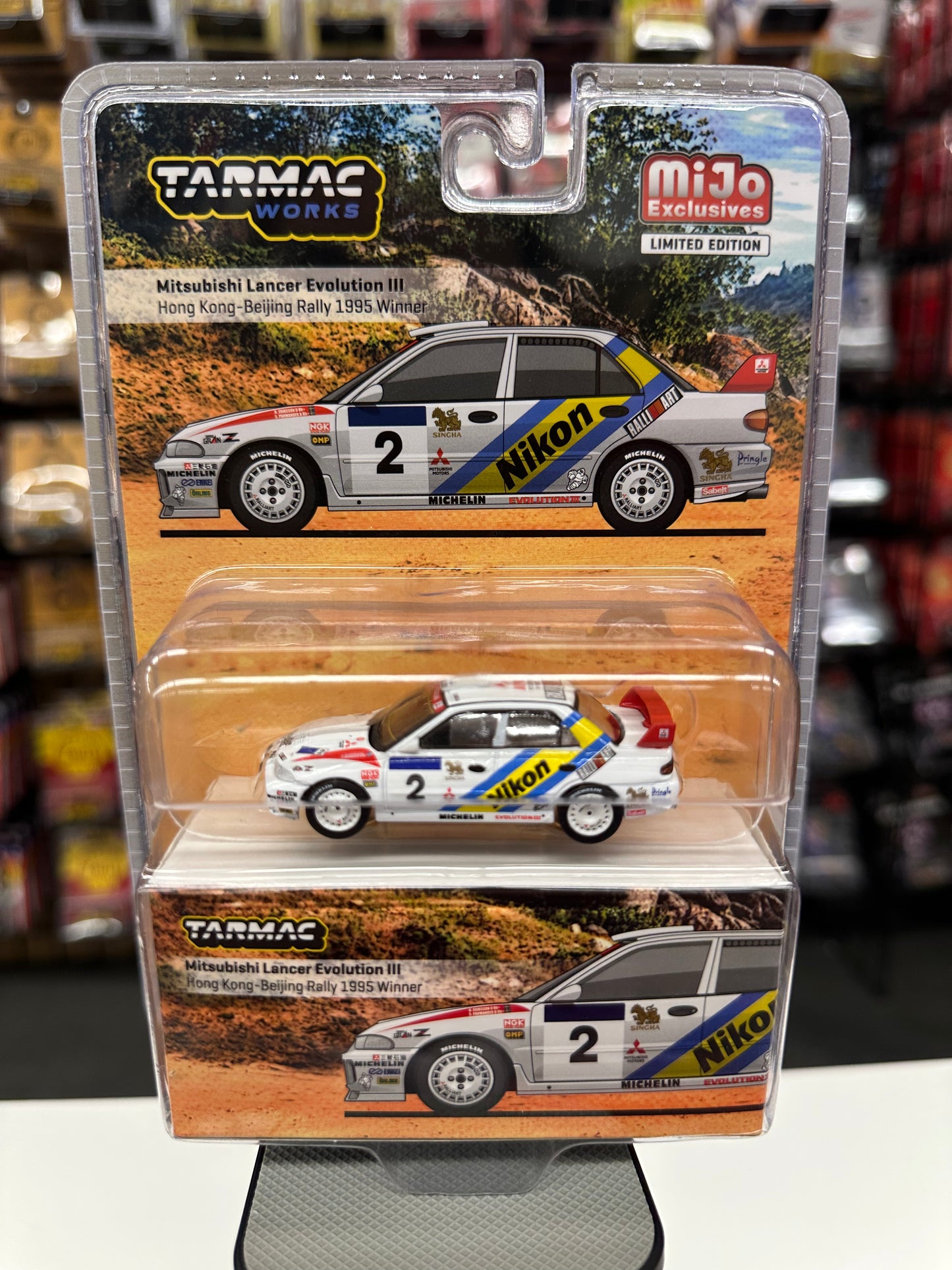 Tarmac Mitsubishi Lancer Evolution III Hong Kong-Beijing Rally 1995 Winner