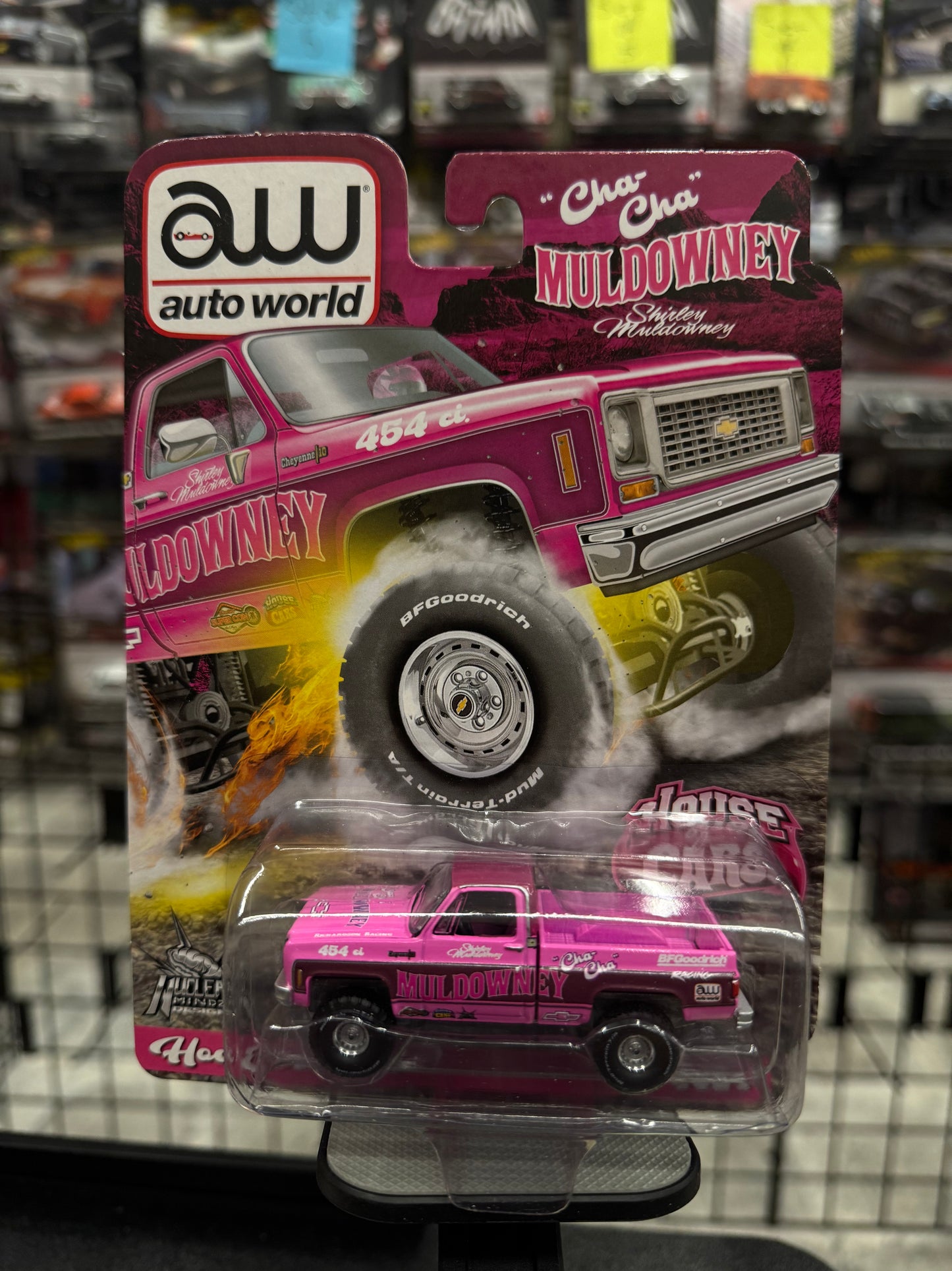 Shirley Cha-Cha Muldowney 1973 Chevy Cheyenne 4x4 Truck (Pink)