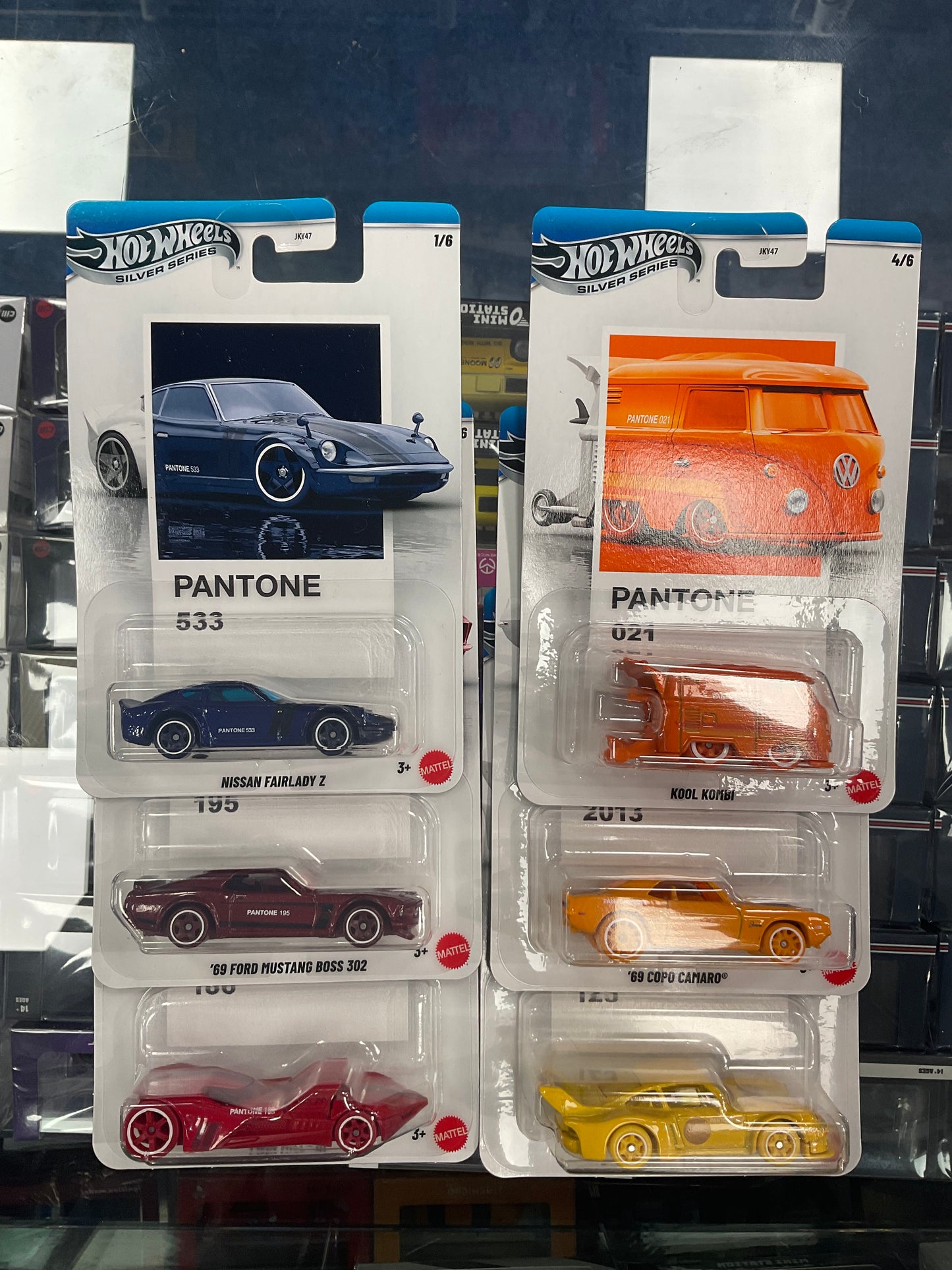 Hot Wheels Pantone Set