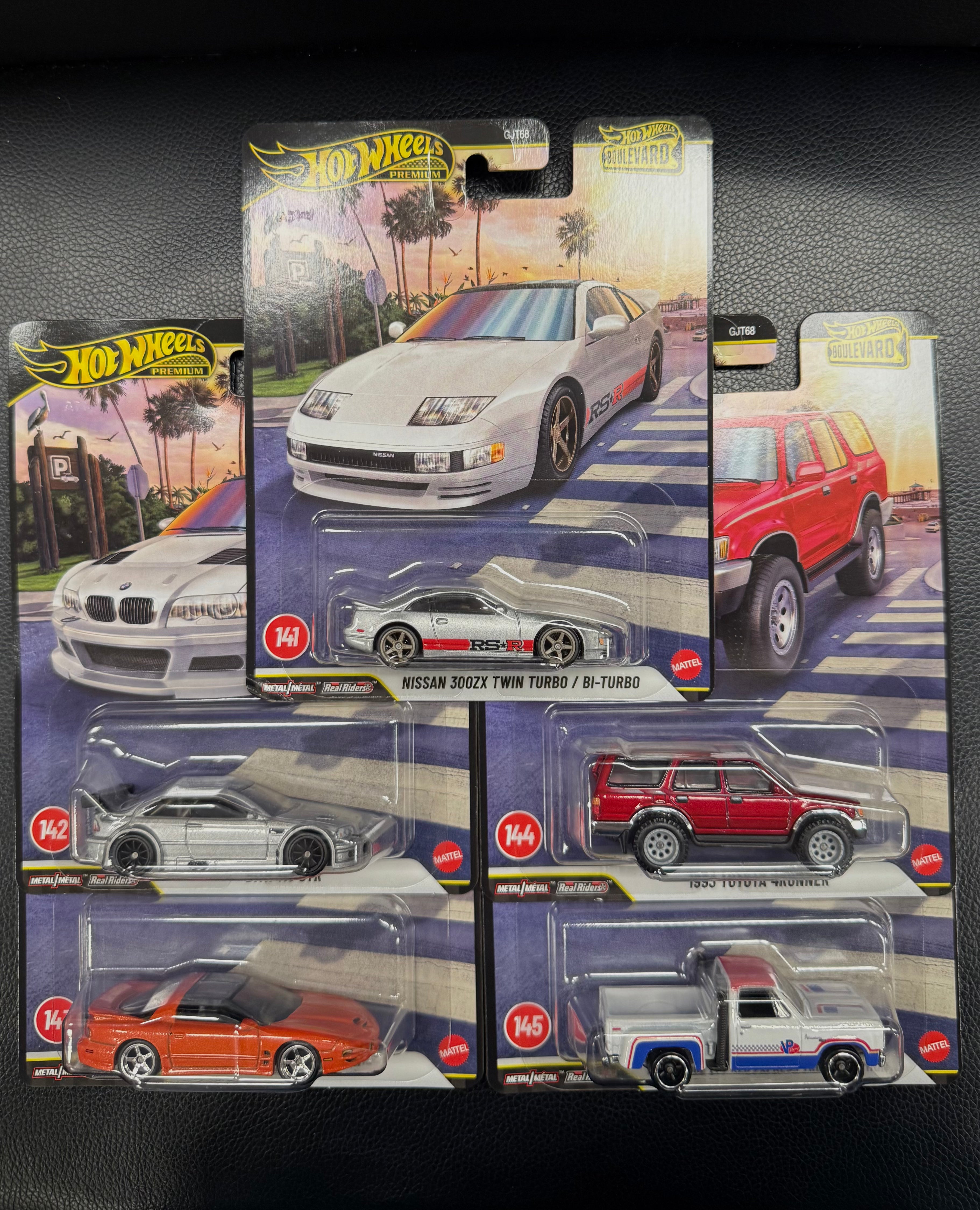 Hot Wheels Boulevard Set 141-145 958F – Diecastz