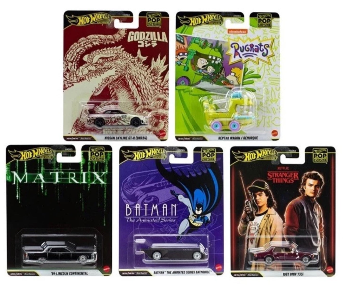 2026 Hot Wheels Nissan Skyline GT-R (BNR34) Pop Culture set/5