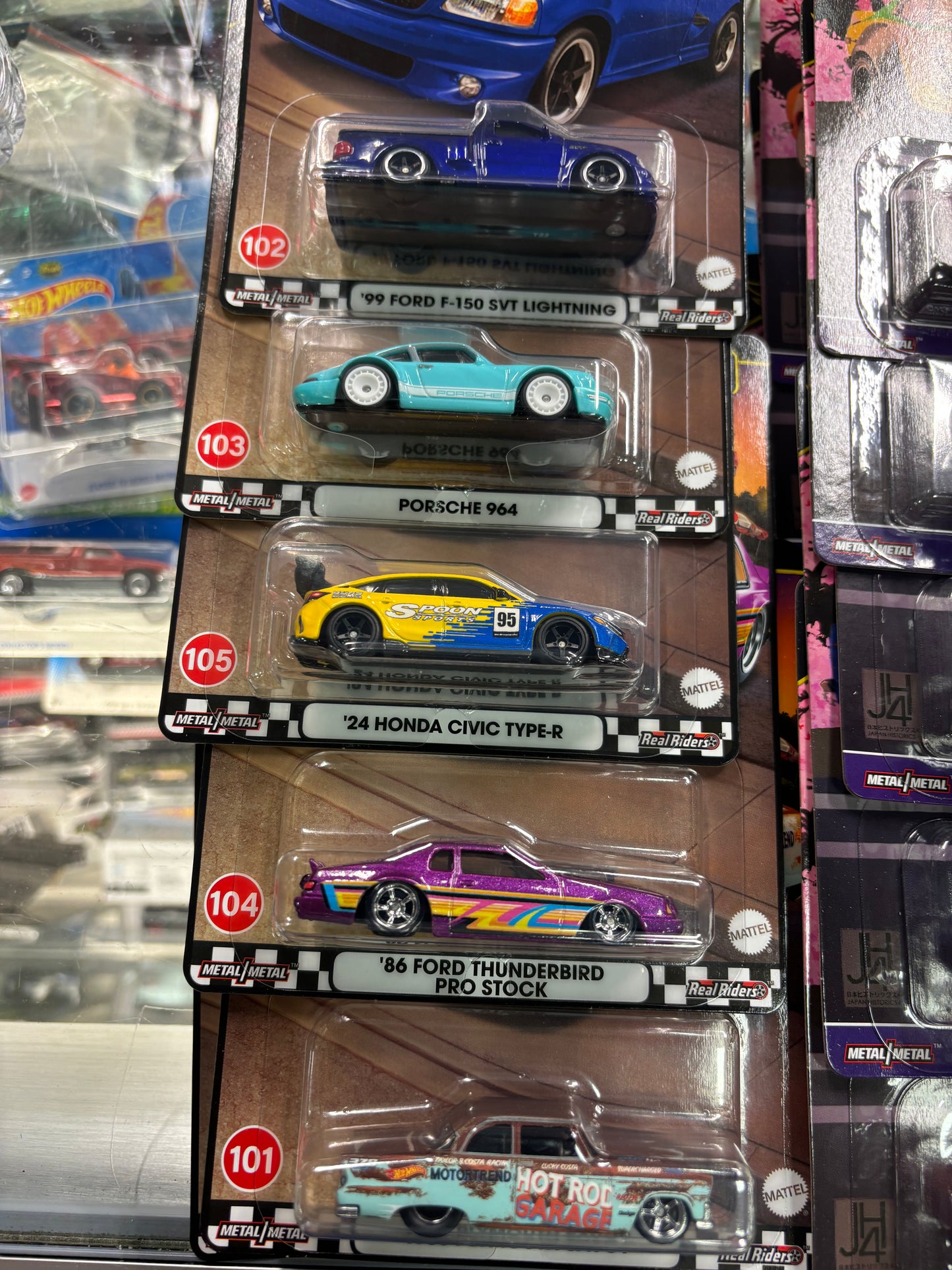 Hot Wheels Boulevard Set 101-105 956W