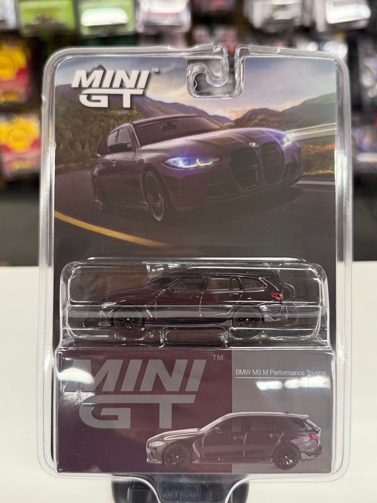 Mini GT 896 BMW M3 M Performance Touring Daytona Violet