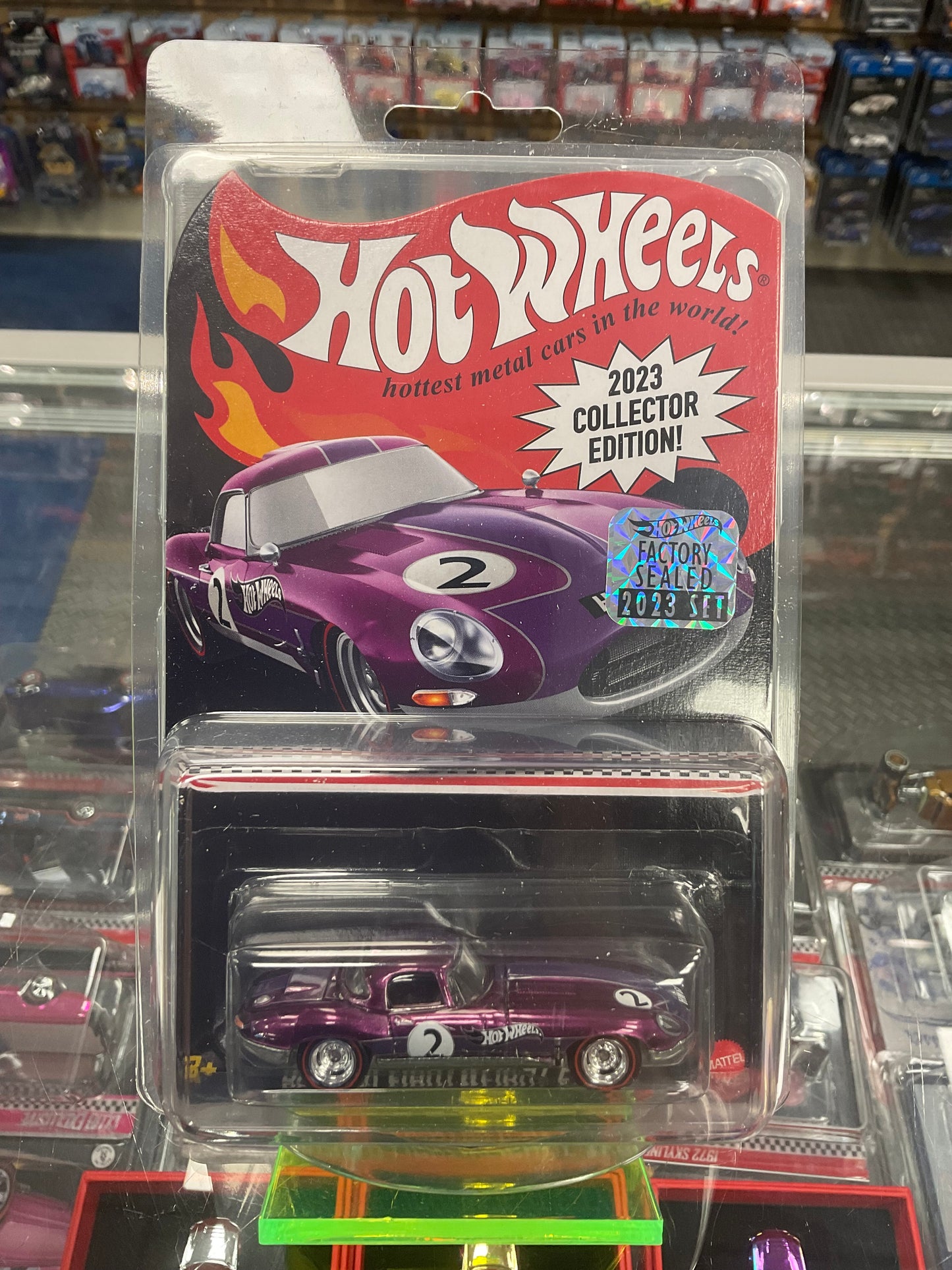 Hot Wheels ‘23 Factory Sealed Jaguar Lightweight E-Type