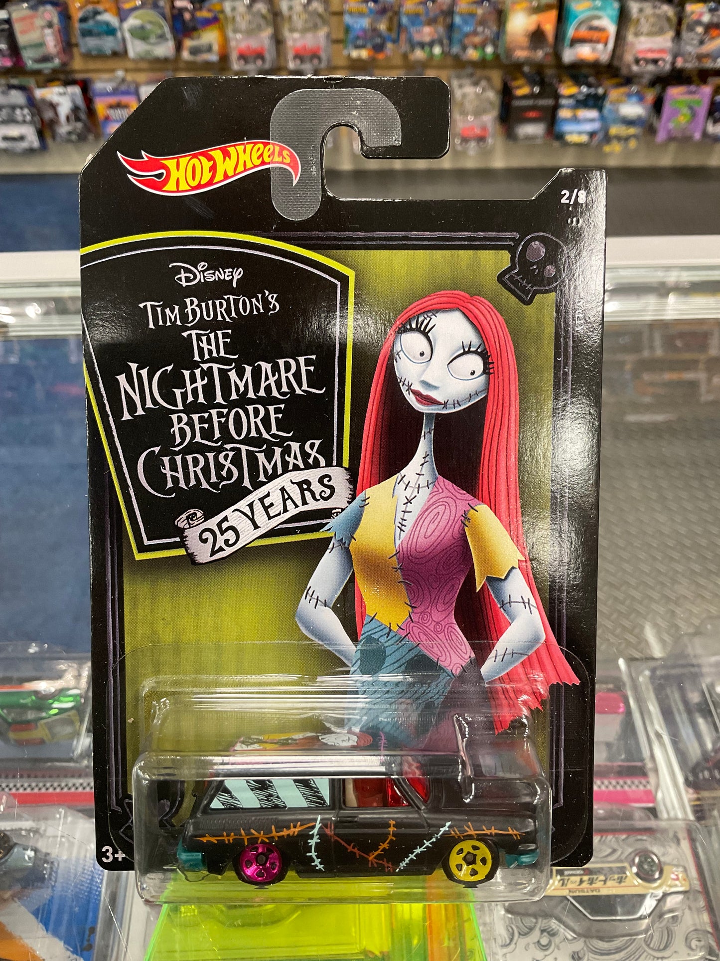 Hot Wheels Tim Burton’s The Nightmare Before Christmas 25 Years Set of 8