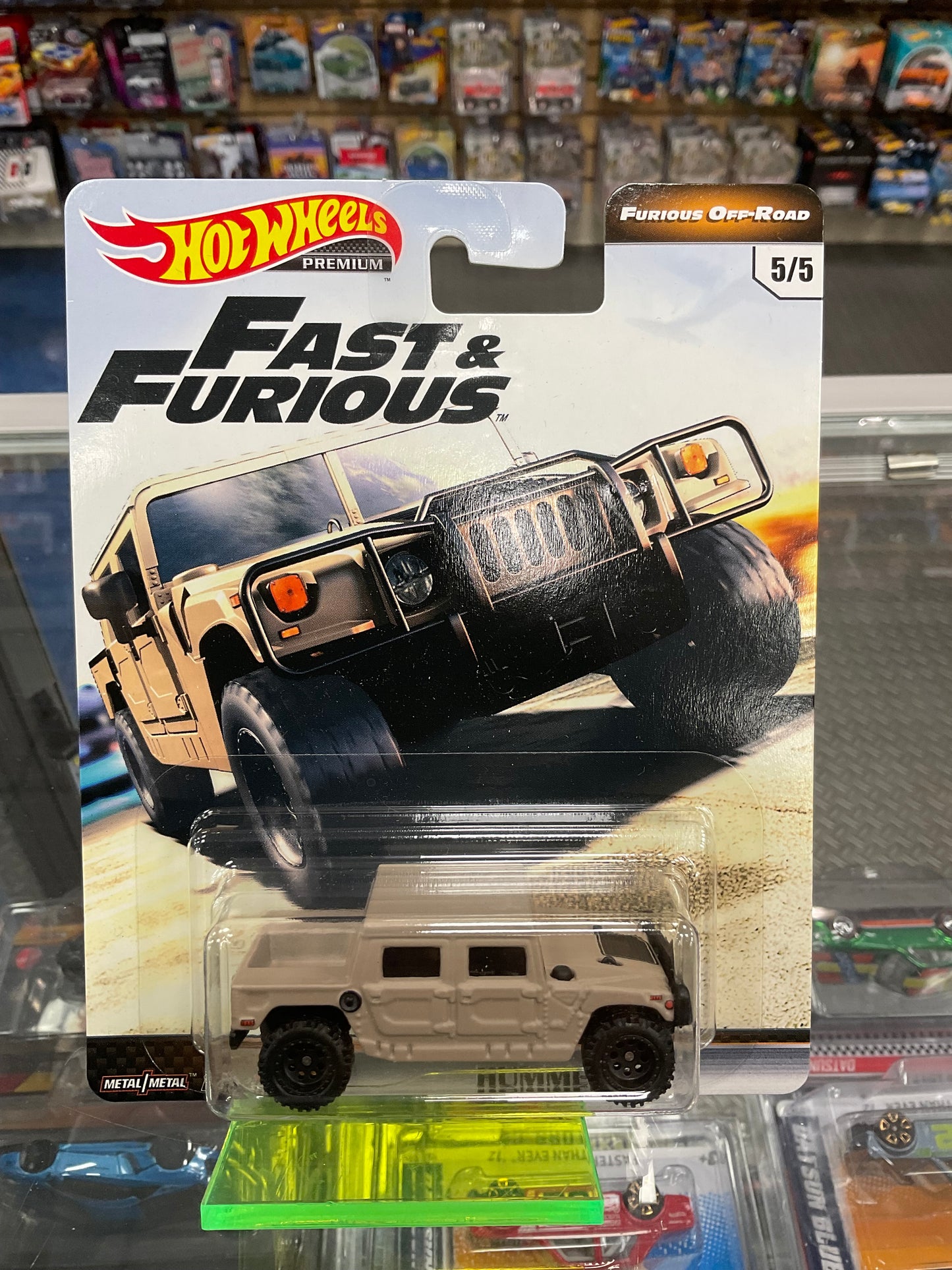Hot Wheels Premium Fast & Furious Furious Off-Road Set of 5