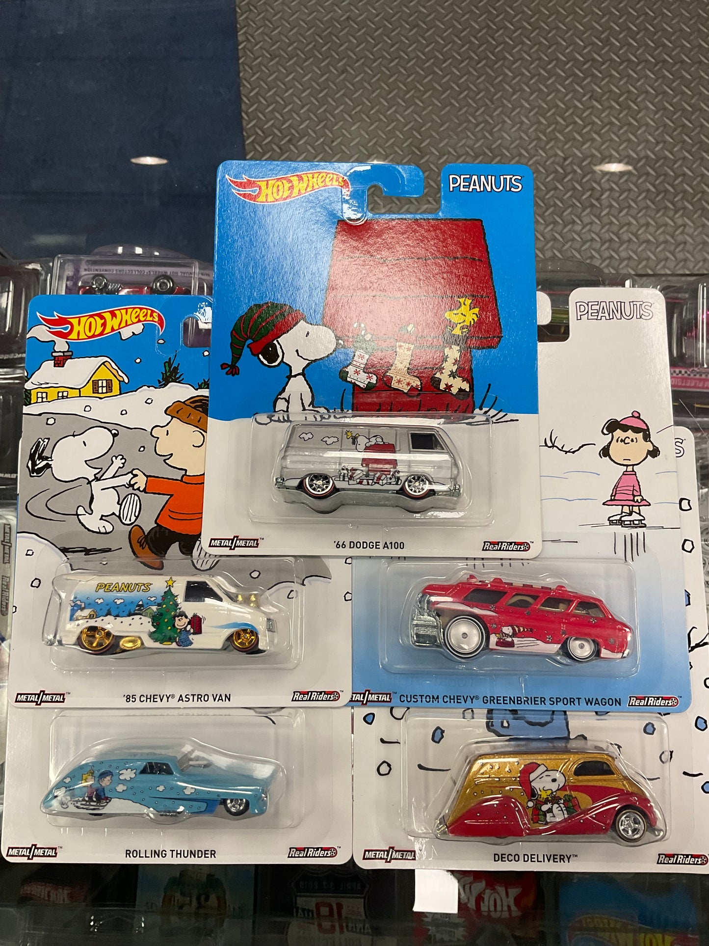Hot Wheels Peanuts Set