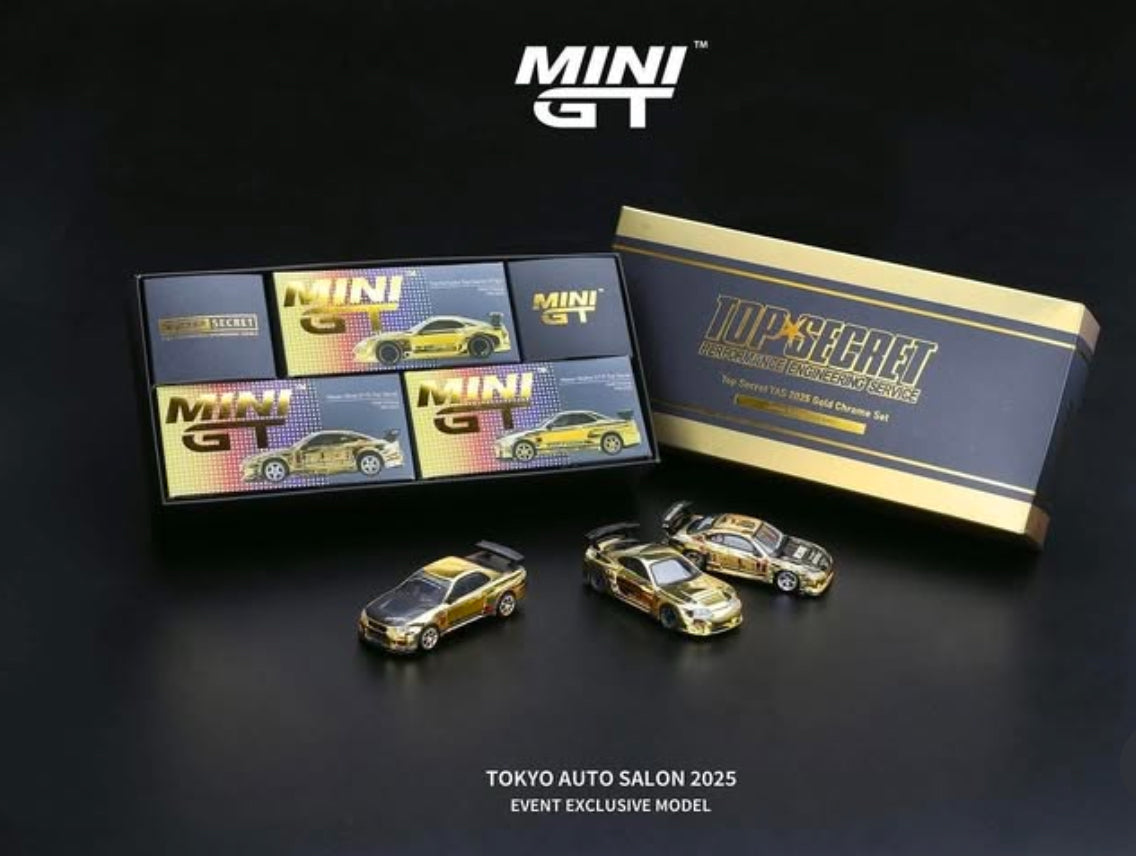 MiniGT Tokyo Auto Salon 2025 Top Secret Set
