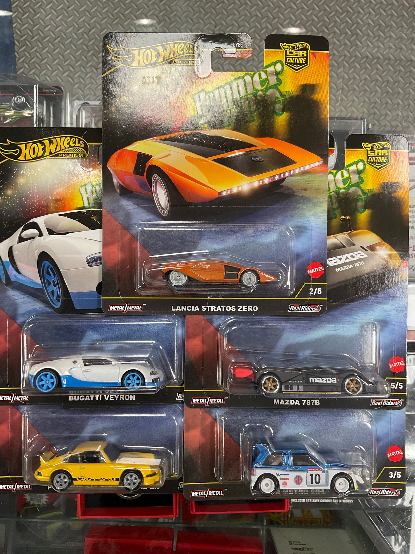 Hot wheels Car Culture Hammer Drop set