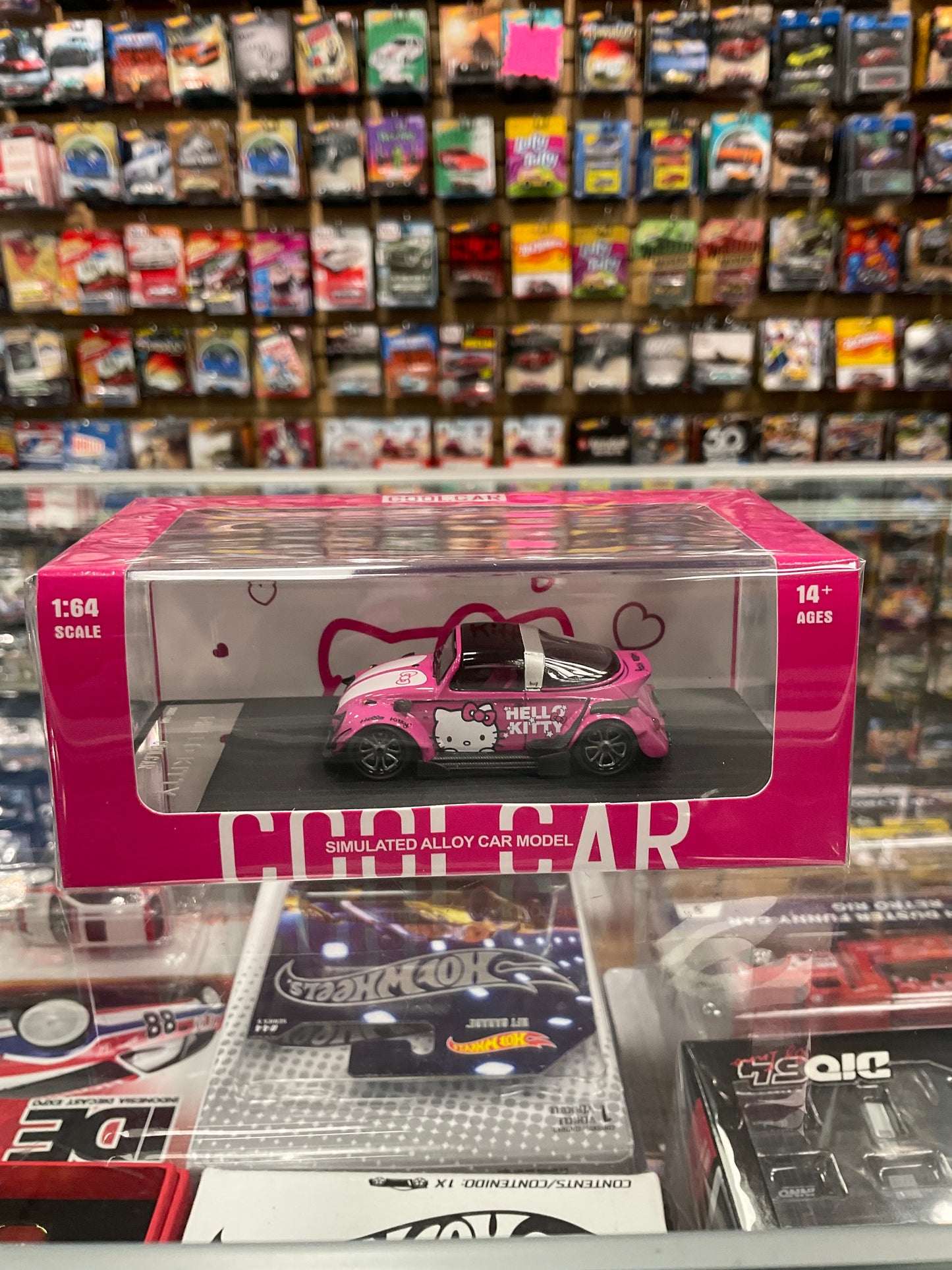 Cool Car RWB Volkswagen Beetle Hot Pink HK