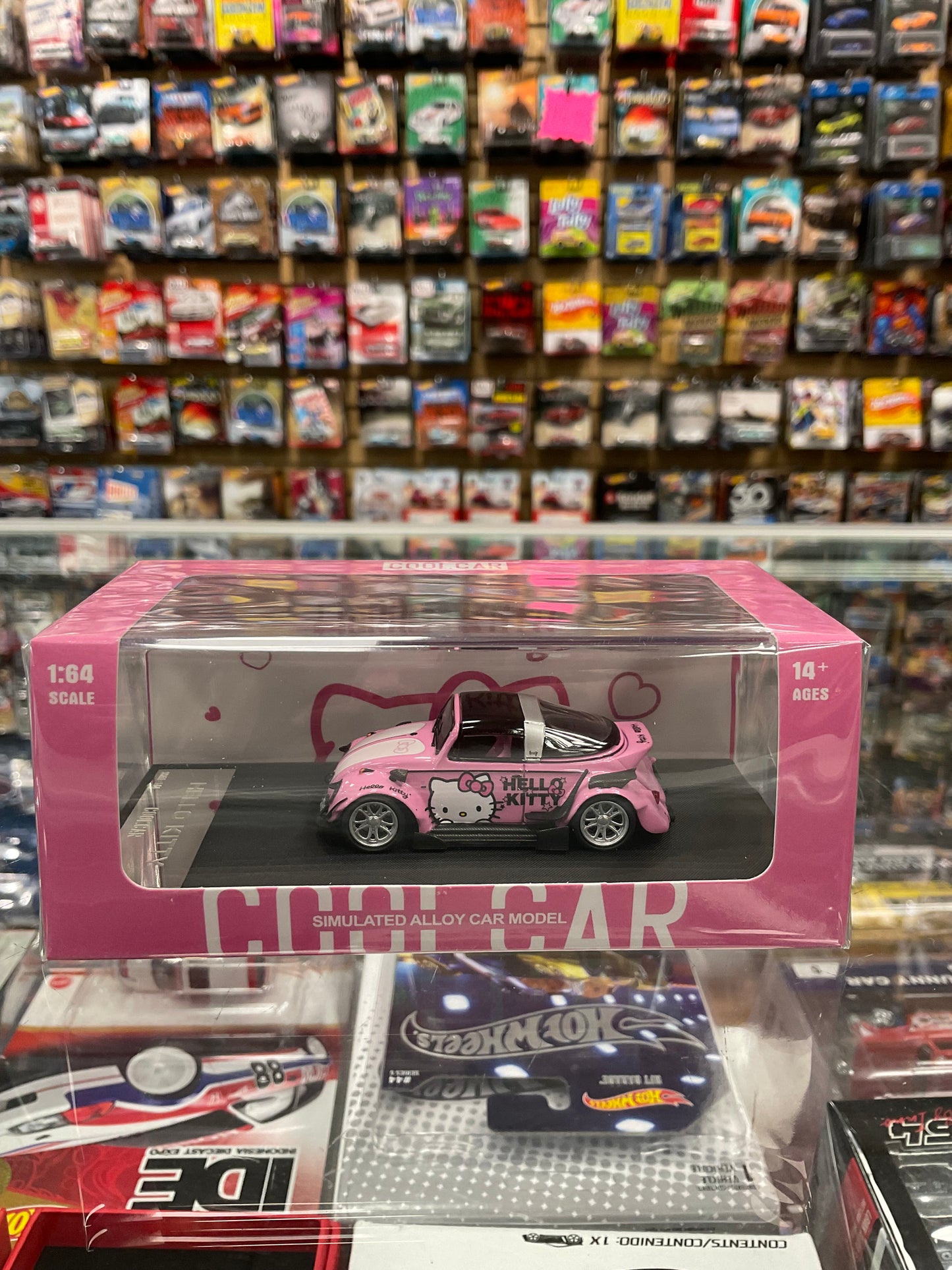 Cool Car RWB Volkswagen Beetle Light Pink HK