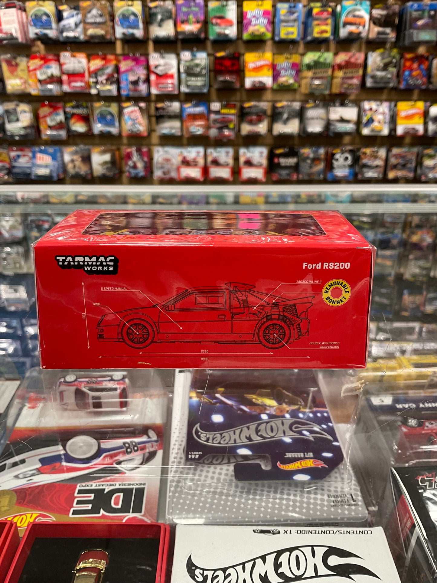 Tarmac Ford RS200 Red