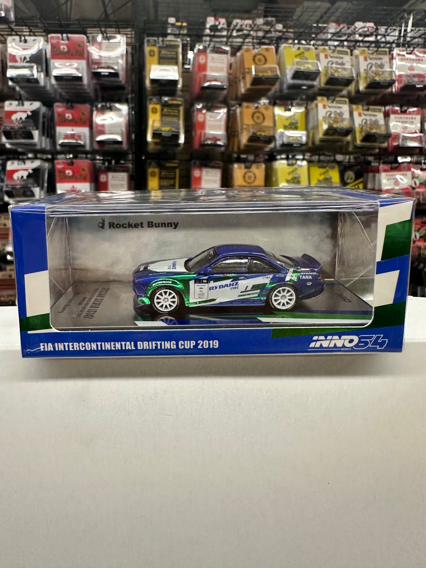 Inno64 Nissan Silvia (S14) "Rocket Bunny" Boss Aero Fia Intercontinental Drifting Cup 2019 Charles NG