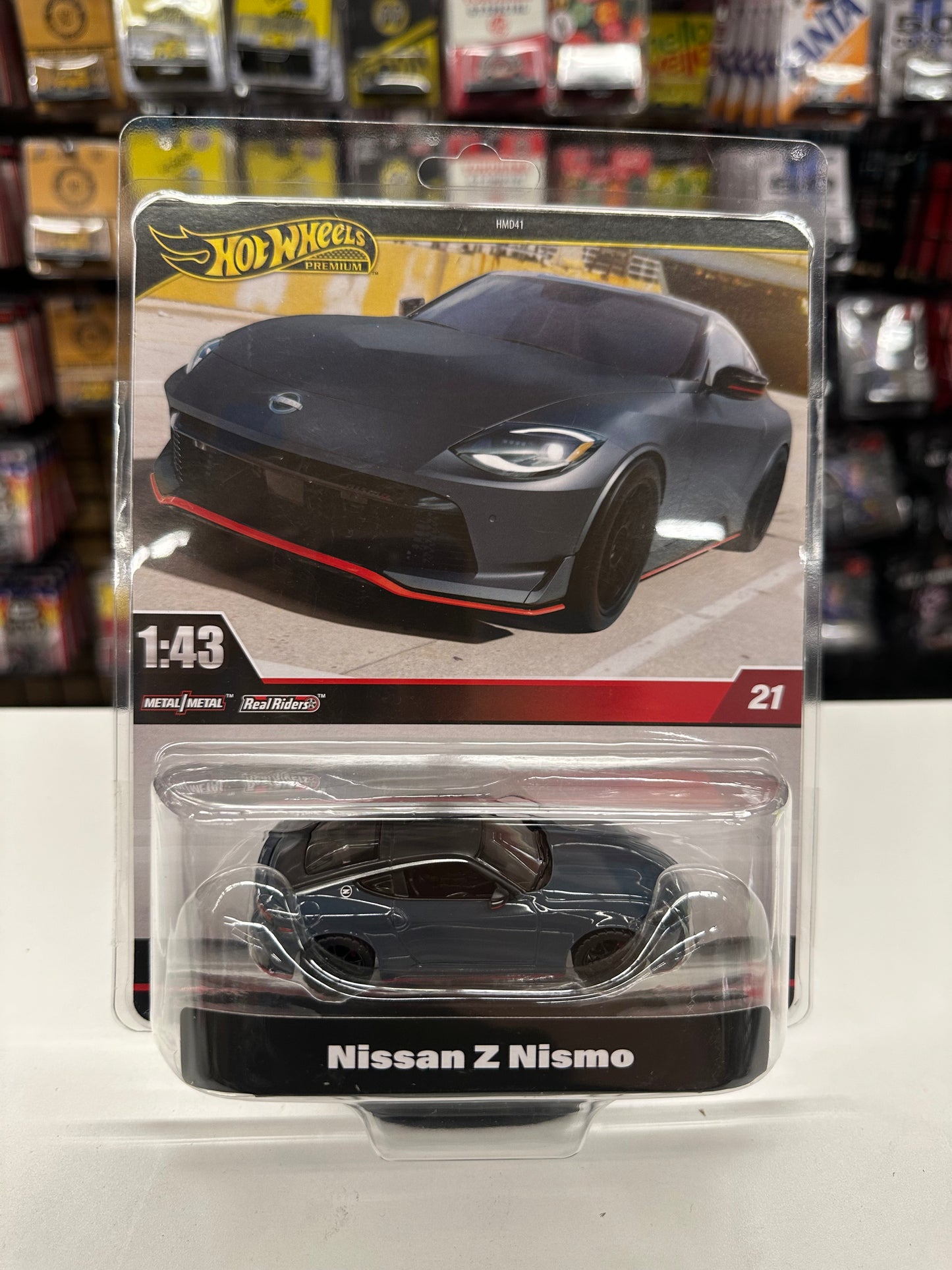 Hot Wheels Premium 1:43 Scale Nissan Z Nismo #21