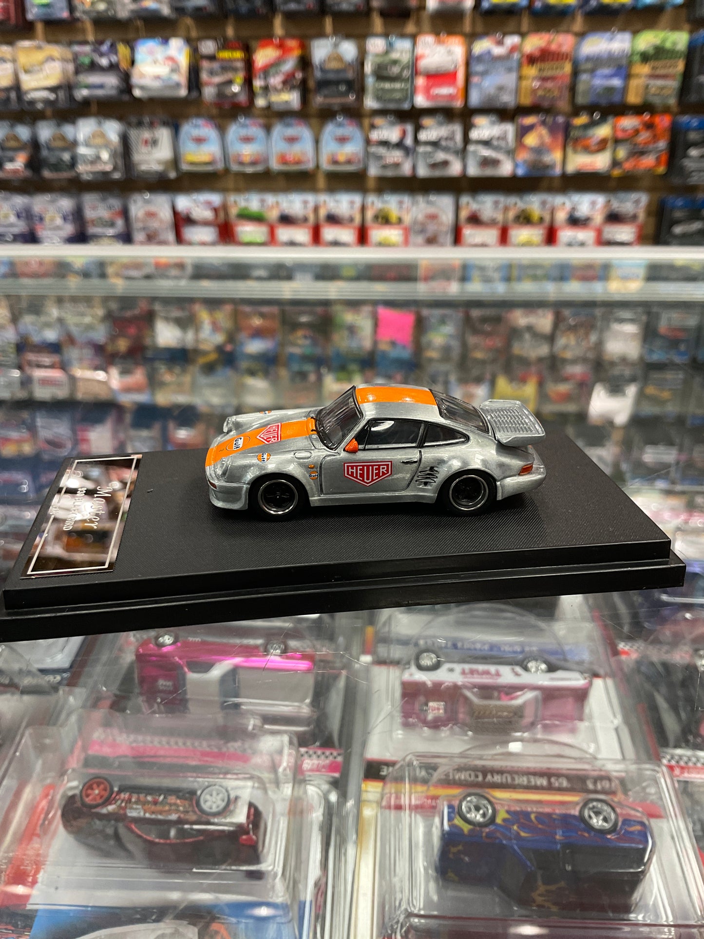 Master HEC 2024 exclusive 930 Black Bird Gulf Raw Porsche
