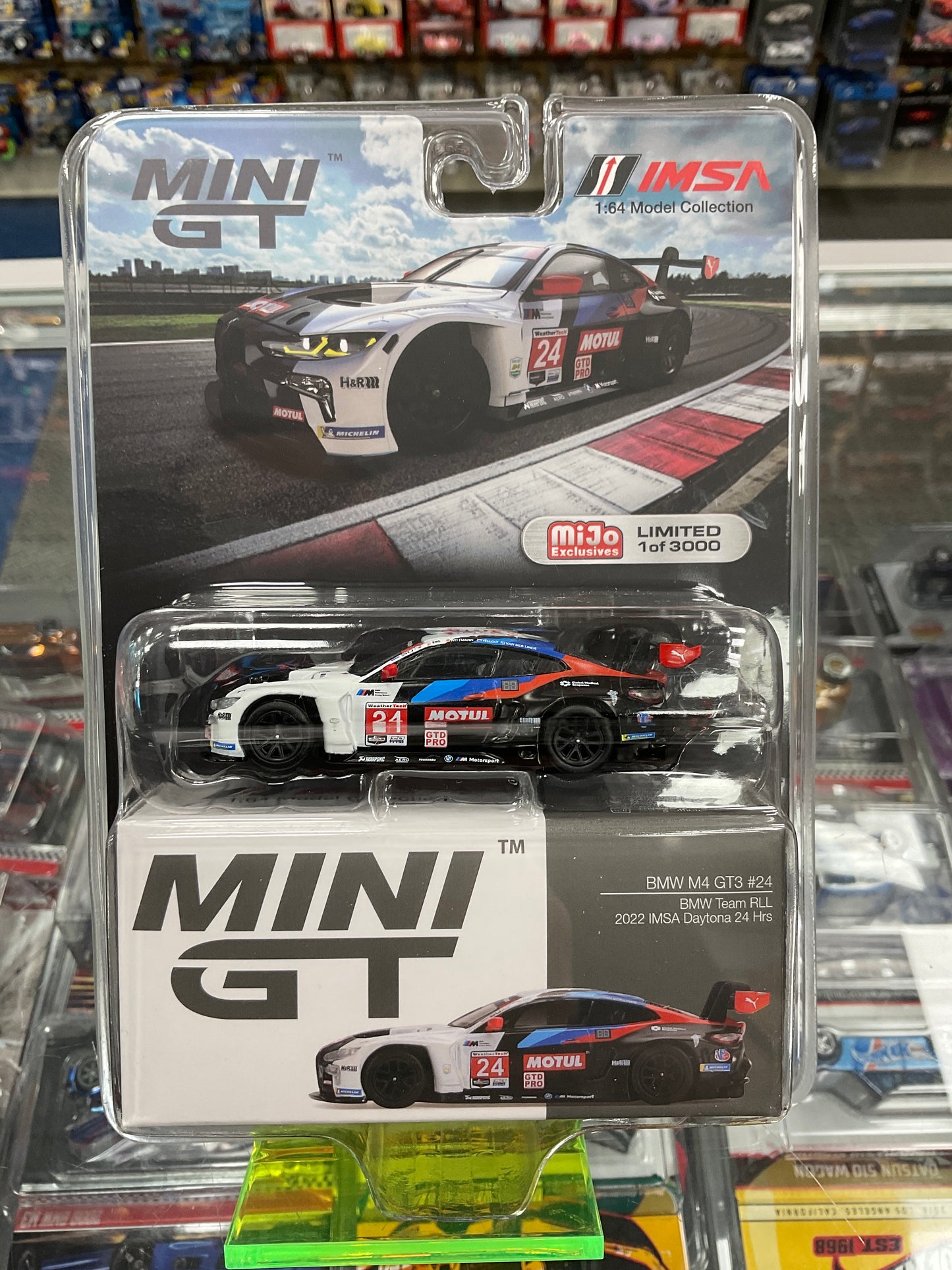 MiniGT 394 BMW M4 GT3 #24 2022 IMSA Daytona 24 HRS