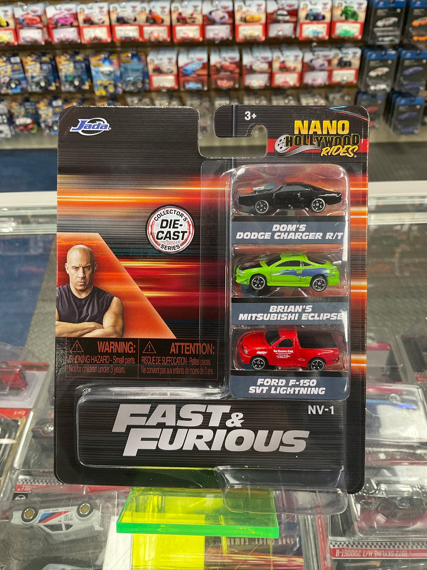 Jada Fast & Furious Nano Hollywood Rides set