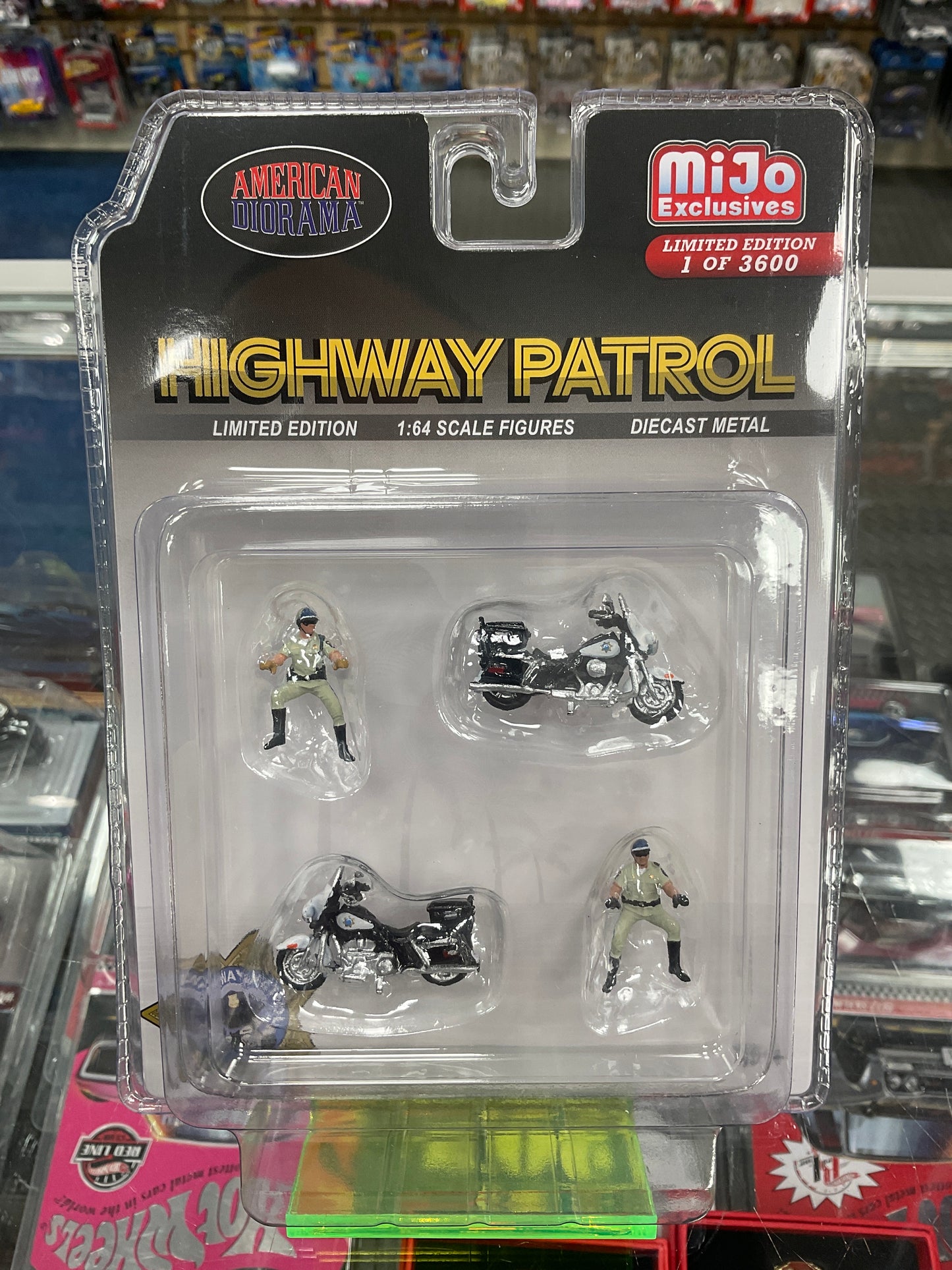 American Diorama Highway Patrol Diecast Figures
