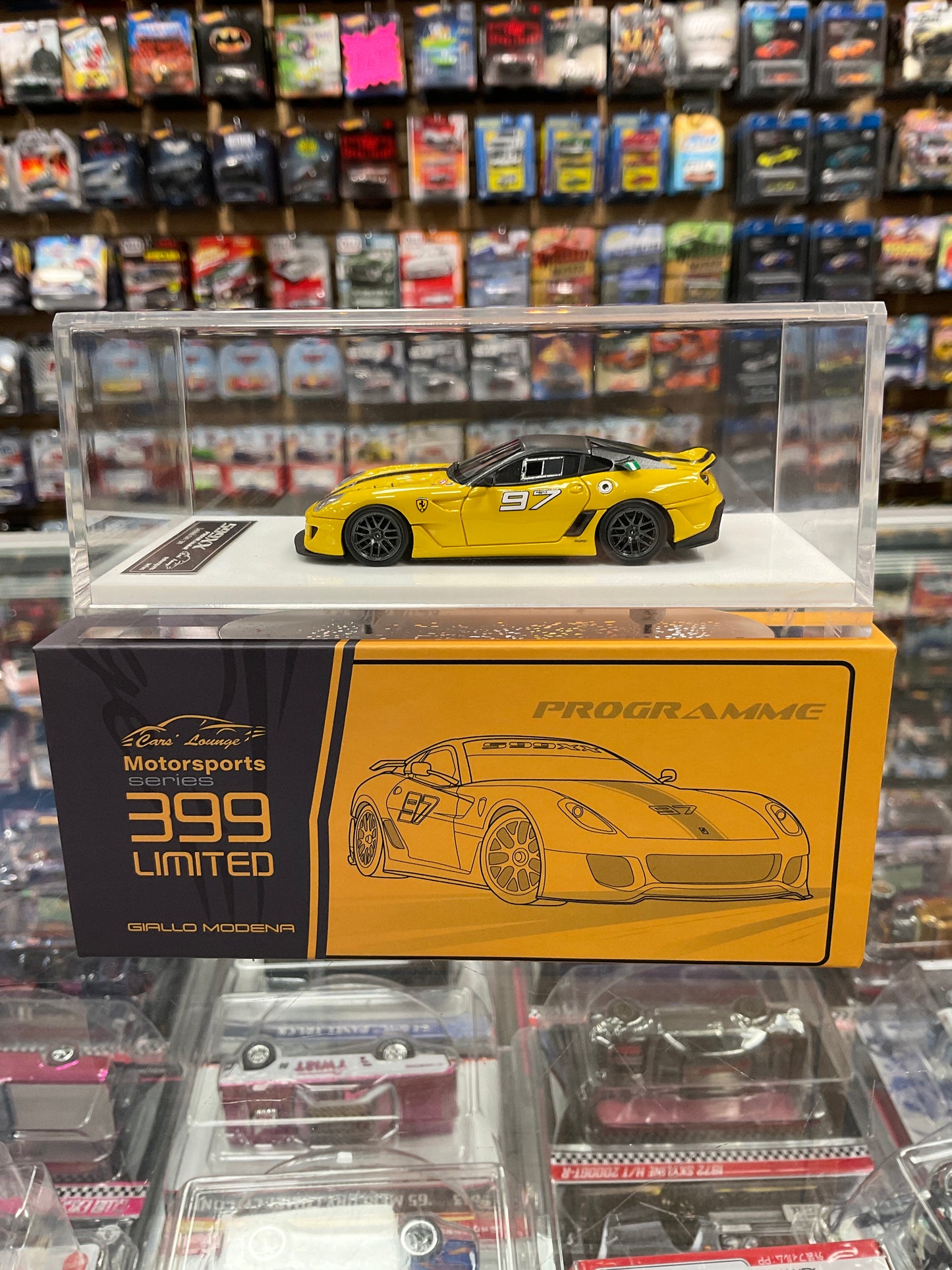Cars Lounge Ferrari 599XX Giallo Modena Limited to 399