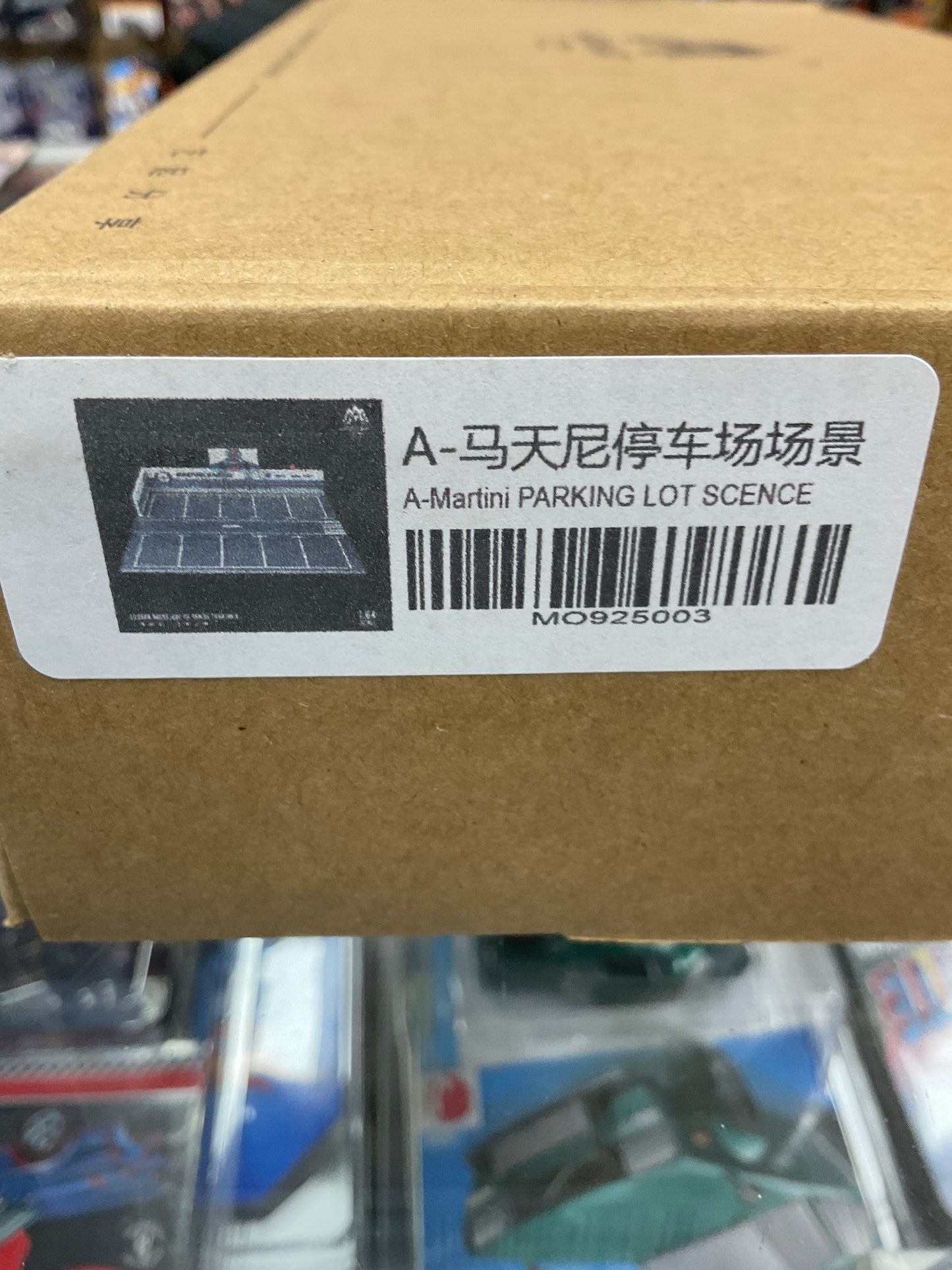 MoreArt Diorama Martini Parking Lot with working lights