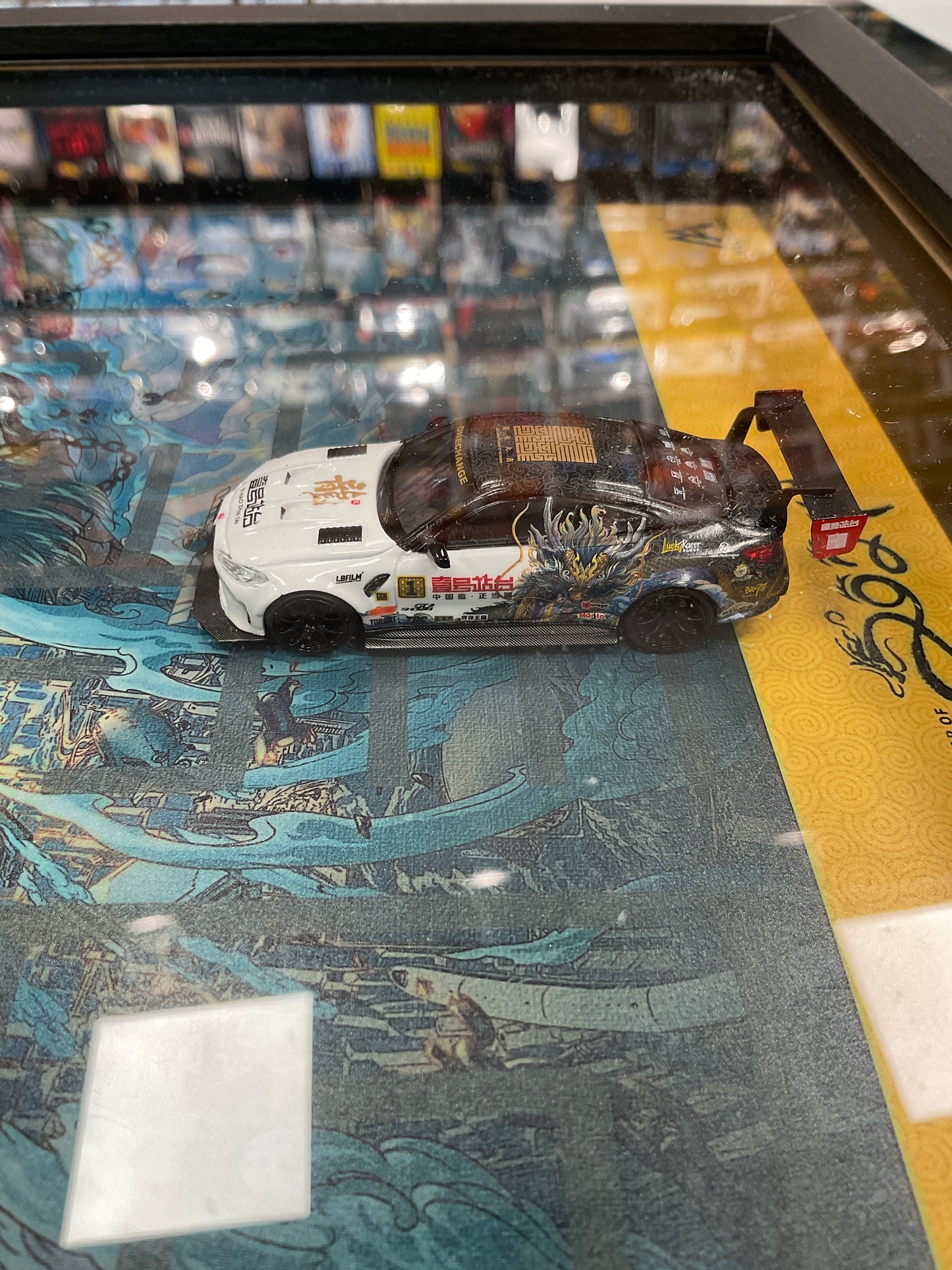 Model Art Framed BMW M4 Chinese new year limited to 299