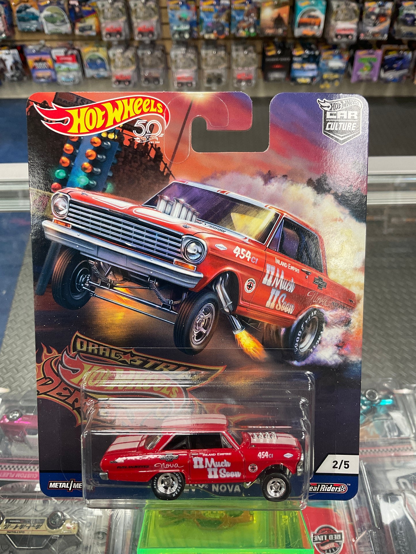 Hot Wheels Drag Street Demons set