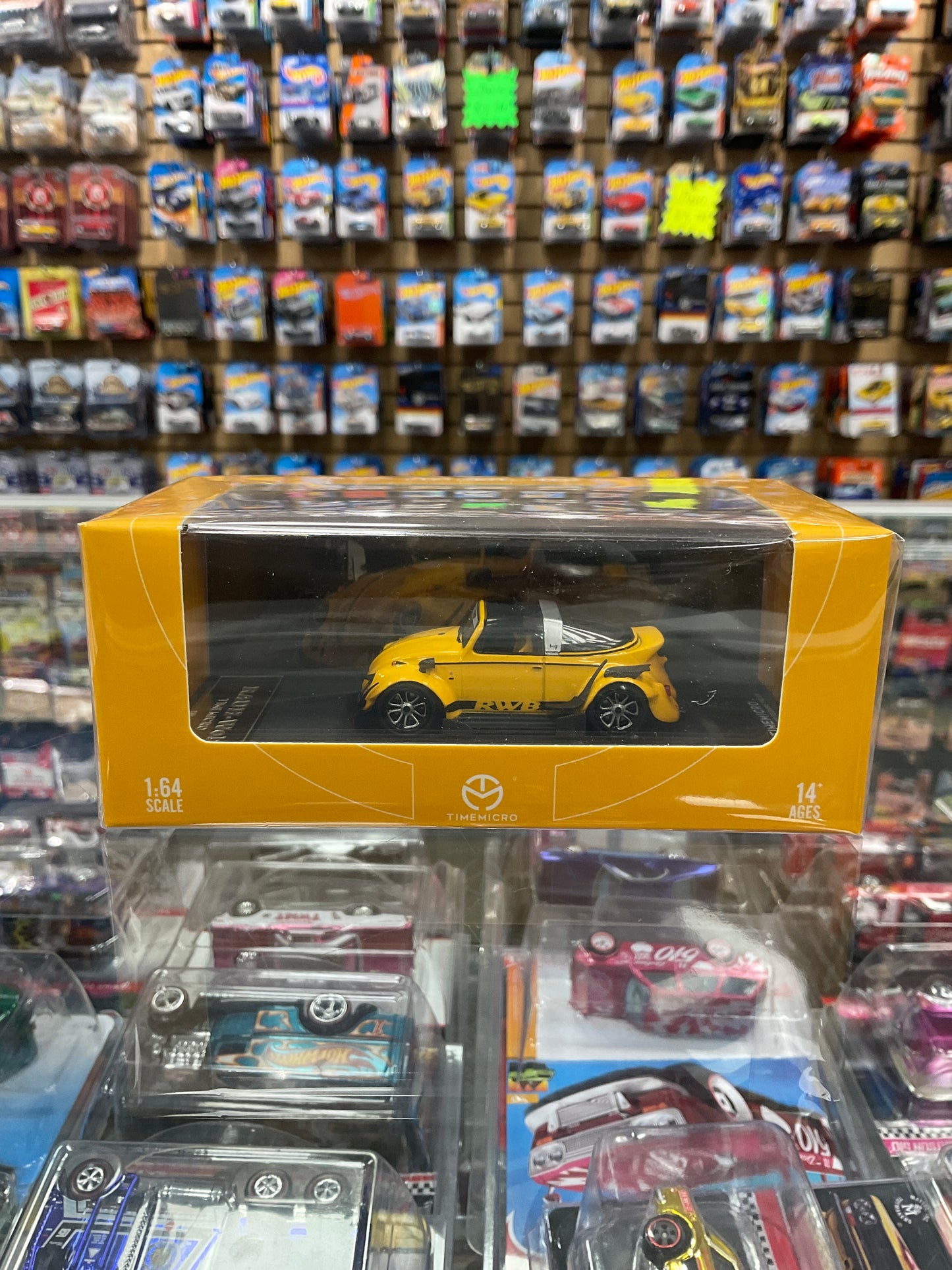 Timemicro RWB Yellow Volkswagen Beatle