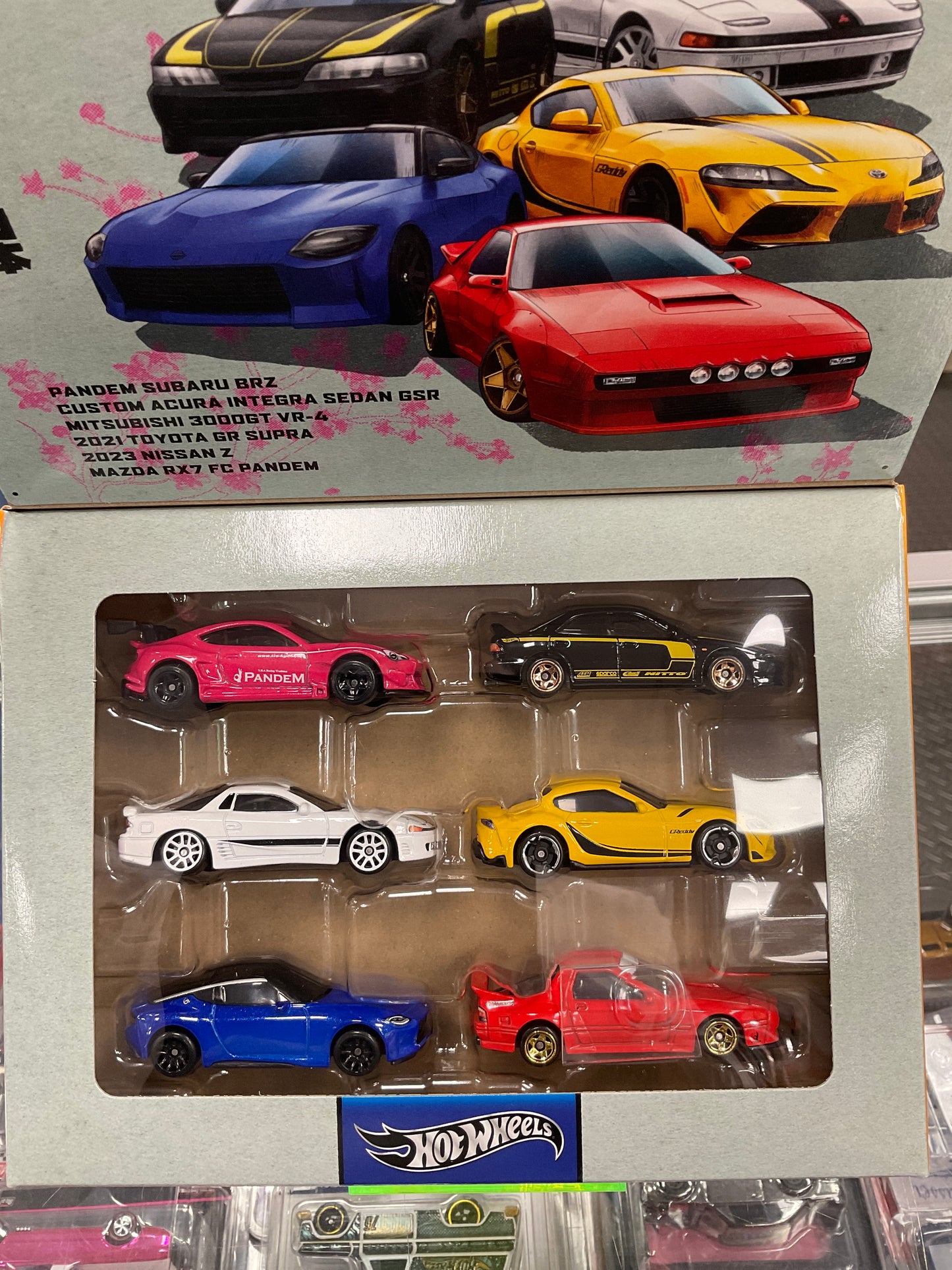 Hot wheels Japan 6 pack