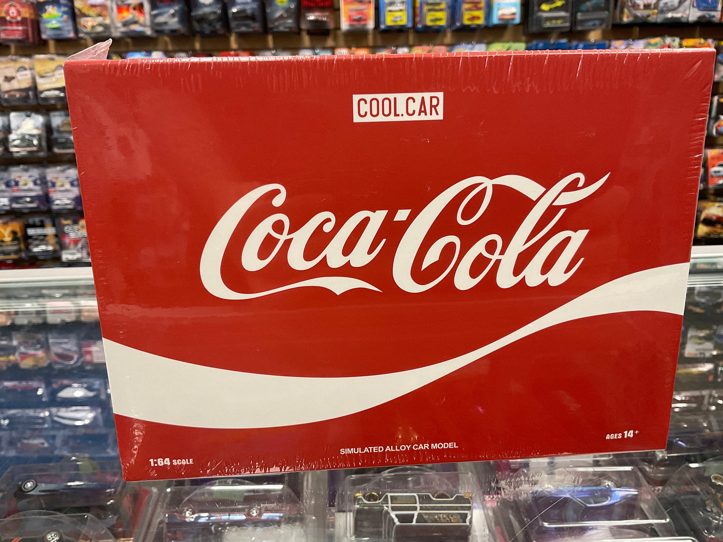 Cool Car Coca-Cola Volkswagen Trailer Set with Figures