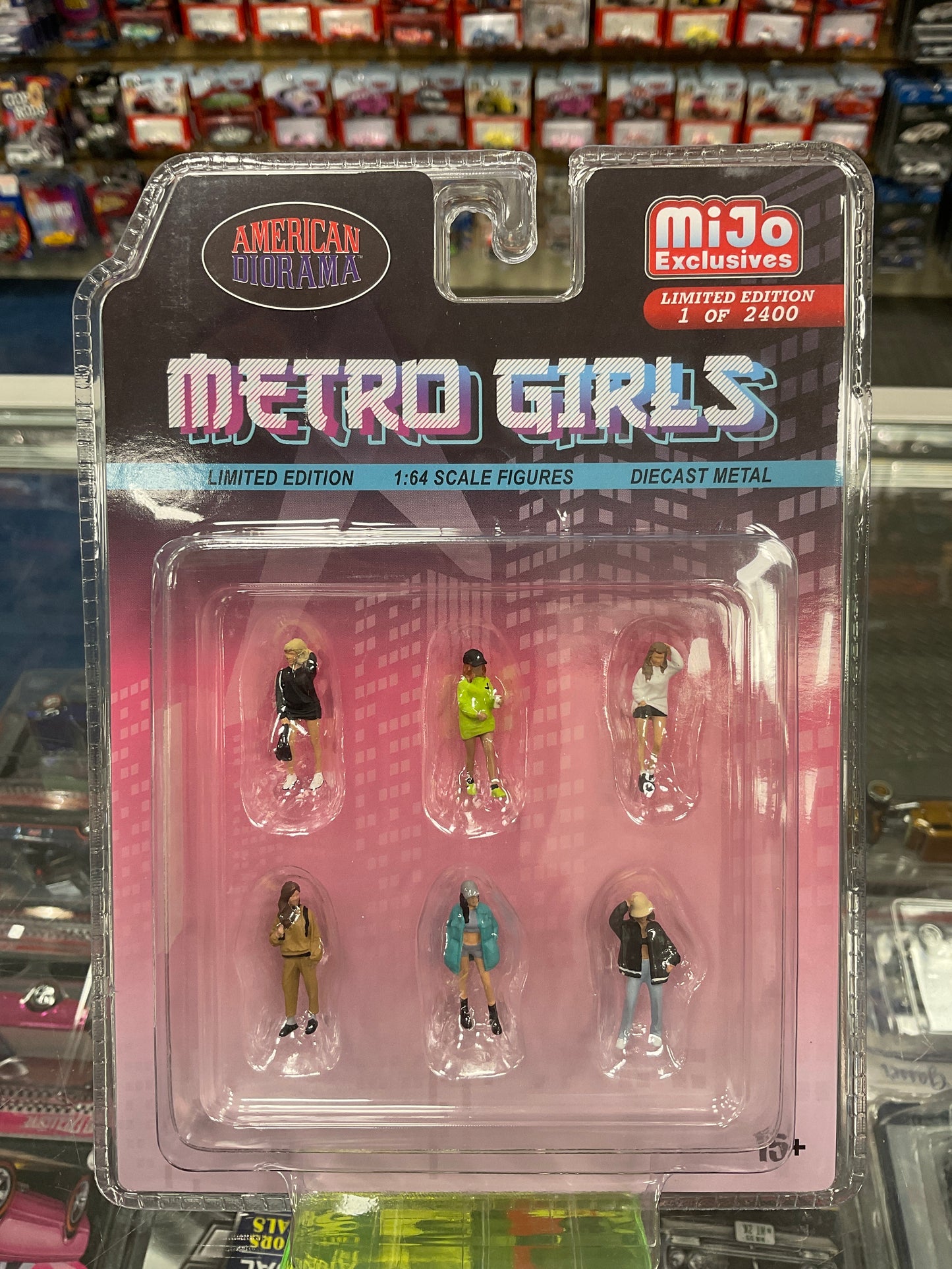 American Diorama Metro Girls Diecast Figures