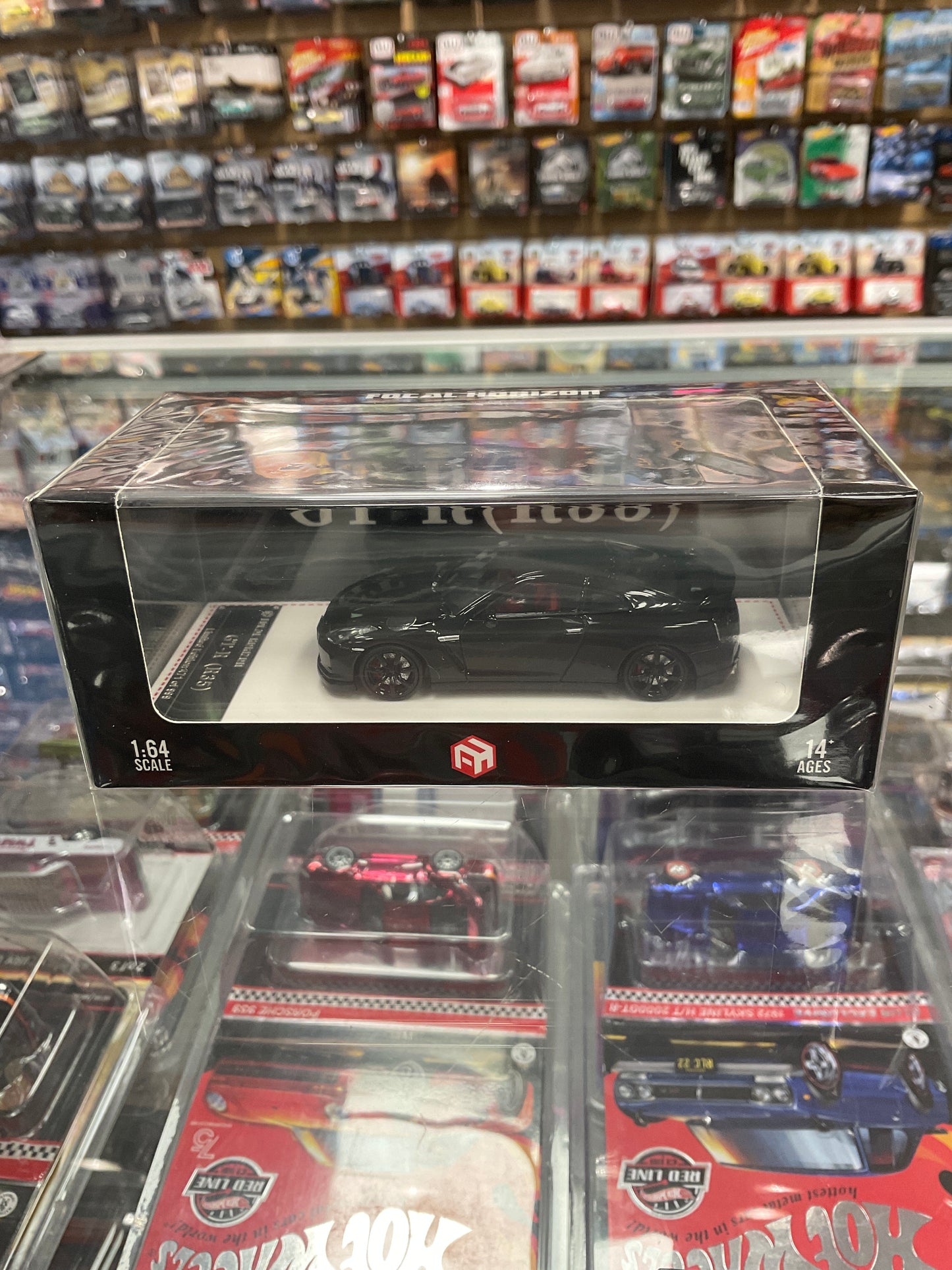 Focal Horizon Nissan GTR R35 Black opening hood