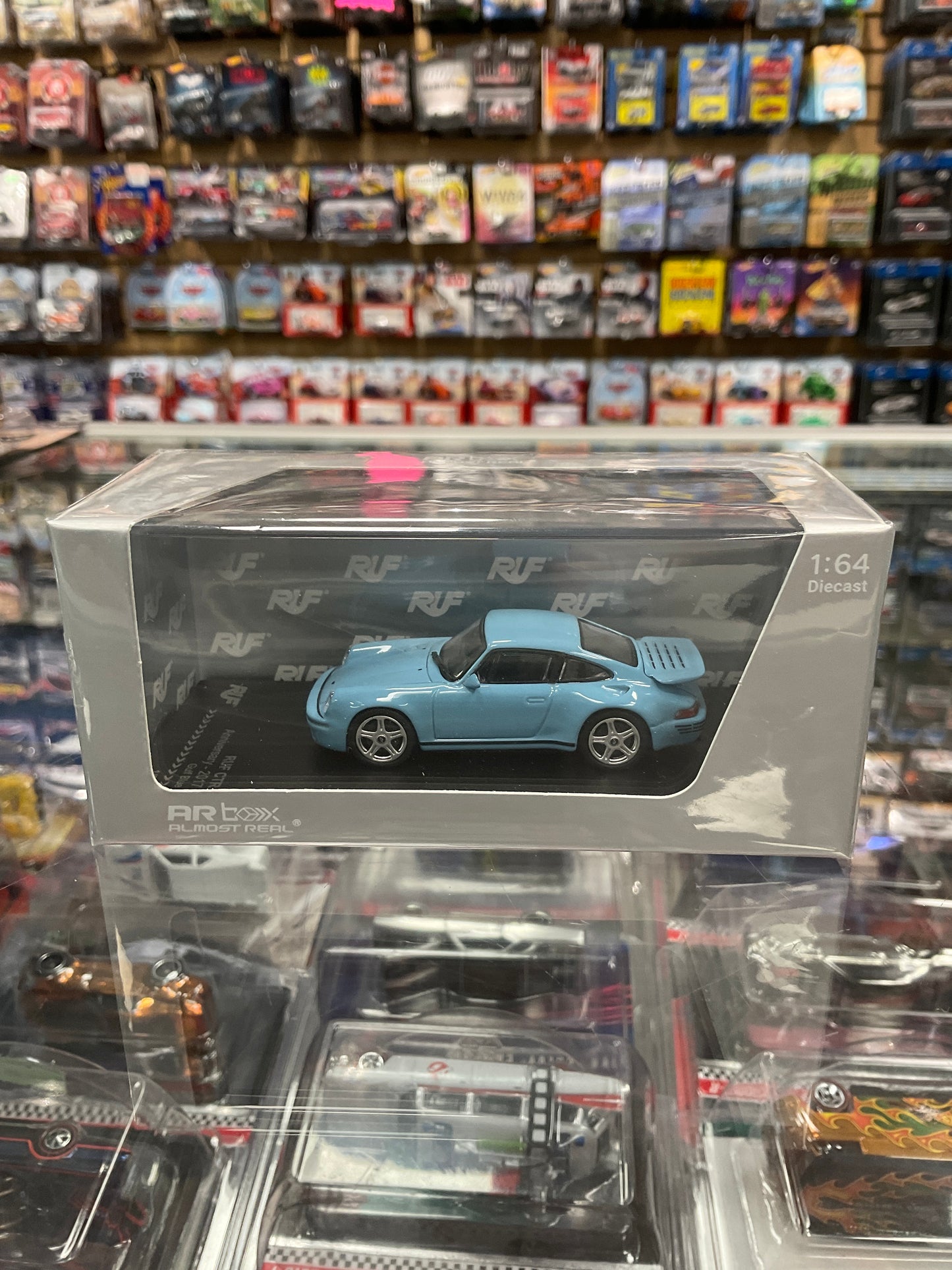 AR Box RUF CTR Porsche Anniversary 2017 Gulf Blue limited to 999