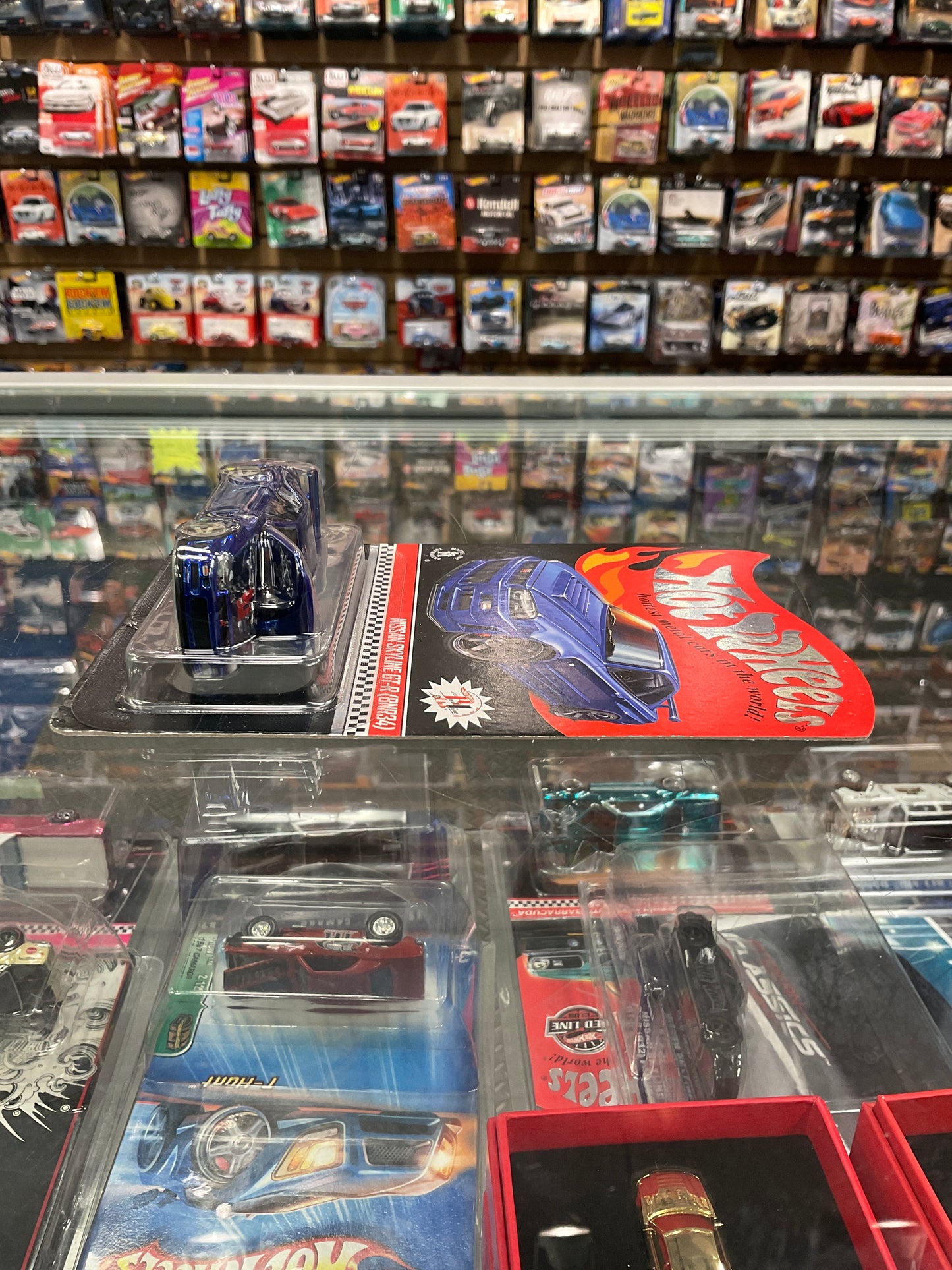 Hot Wheels RLC Nissan Skyline GTR BNR34 Blue #1587/12500