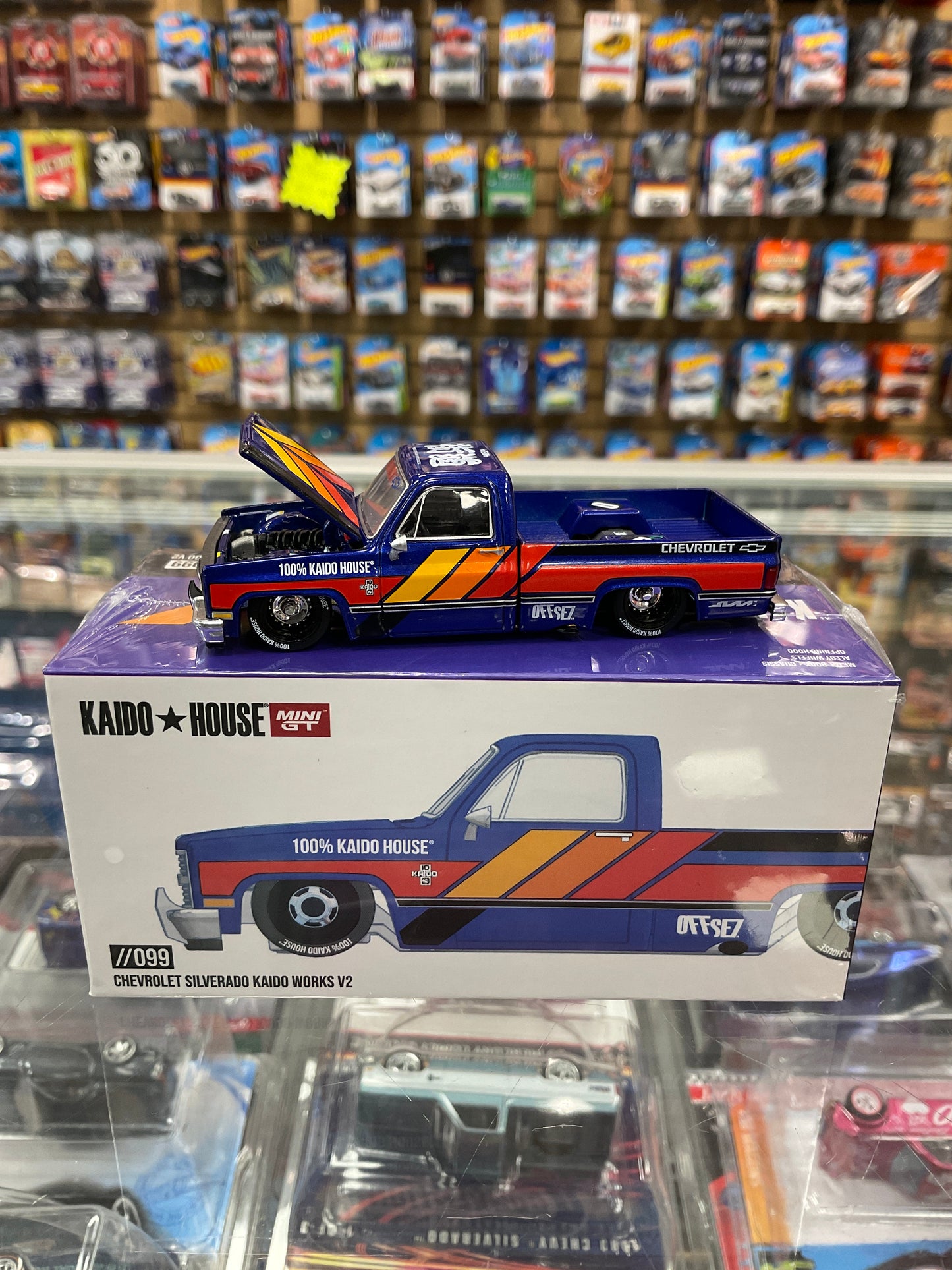 Kaido House 099 Chevrolet Silverado Kaido Works V2 Blue