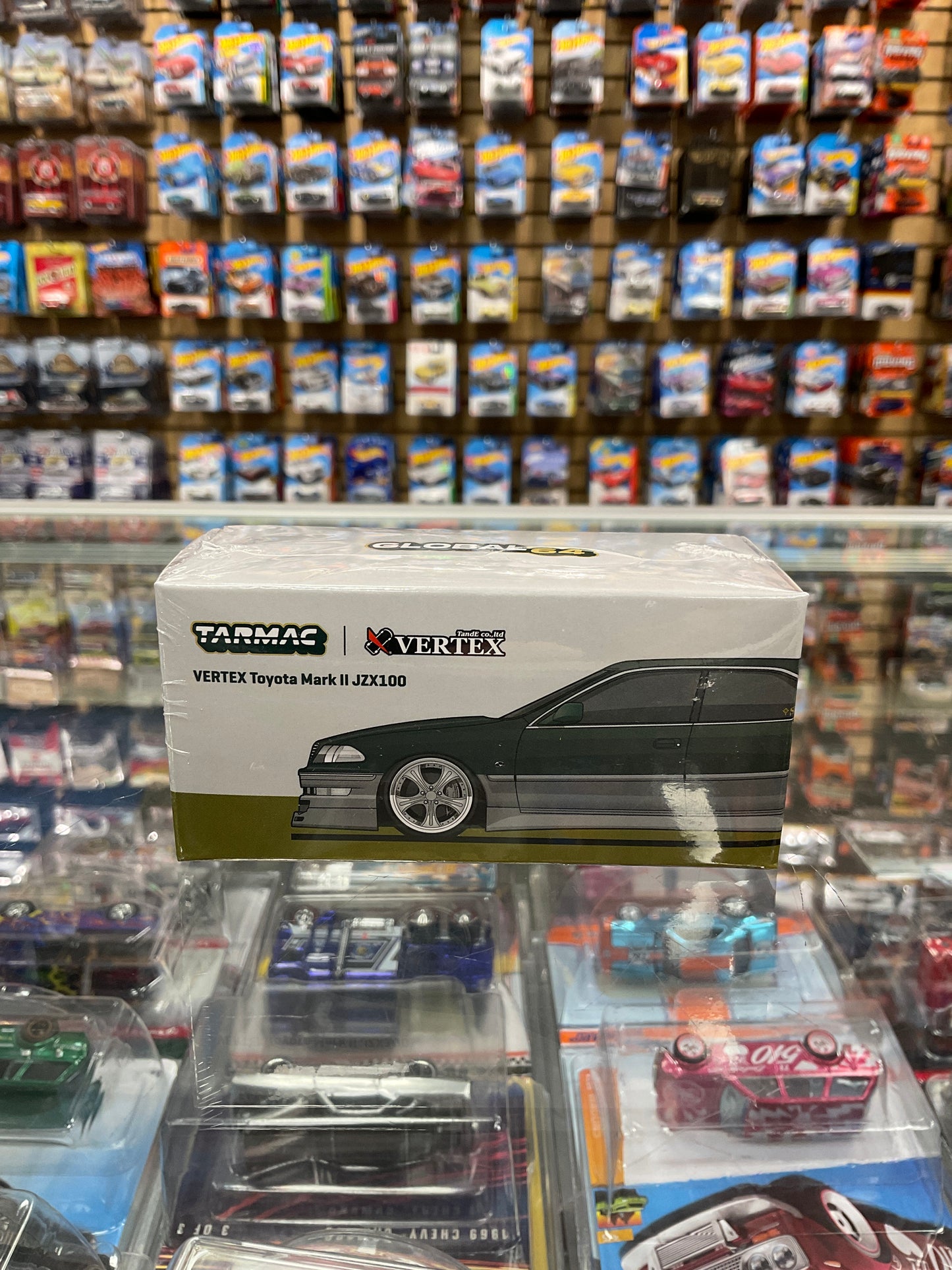 Tarmac Vertex Toyota MarkII JZX100 Dark Green Metallic