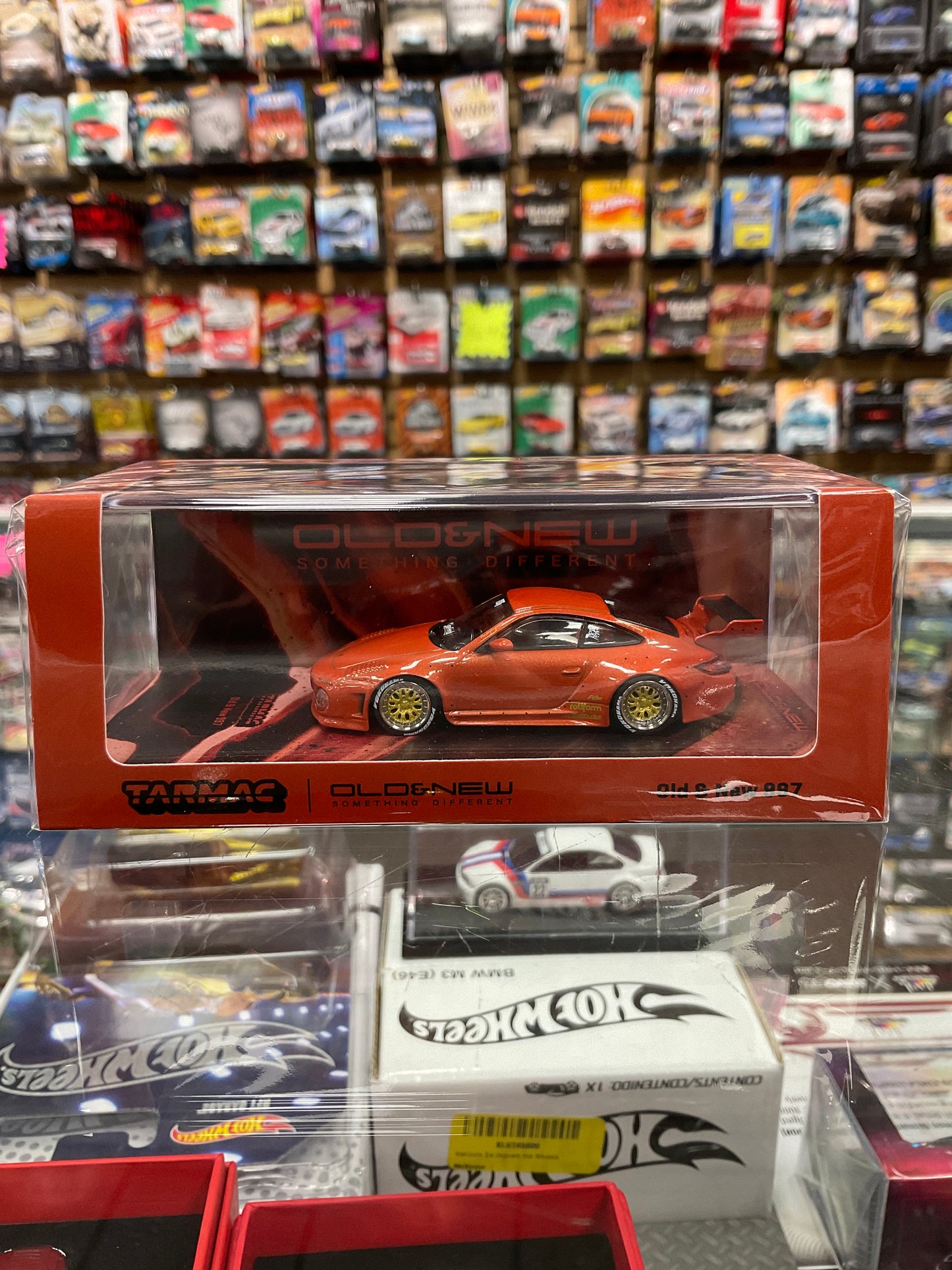 Tarmac Old & New 997 Porsche red metallic